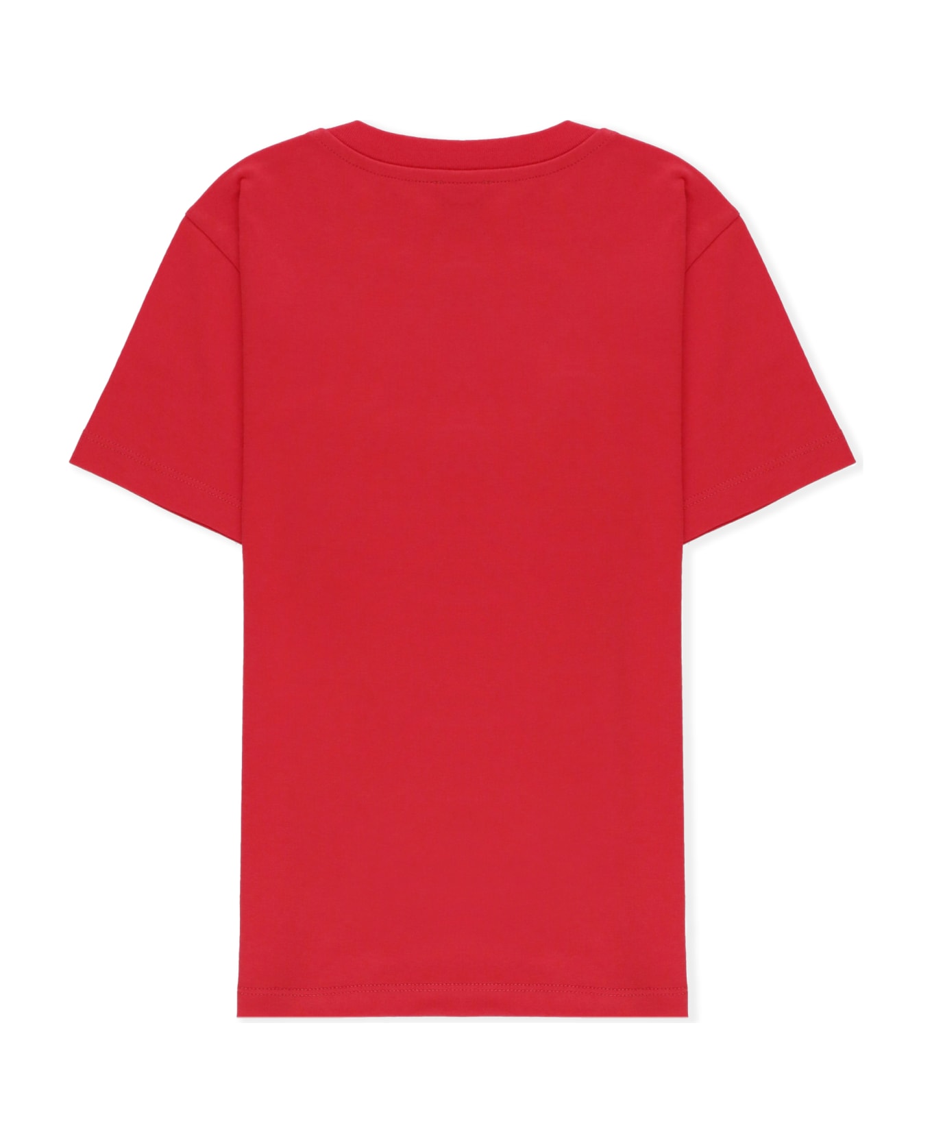 Moncler T-shirt With Print - Red Tシャツ＆ポロシャツ