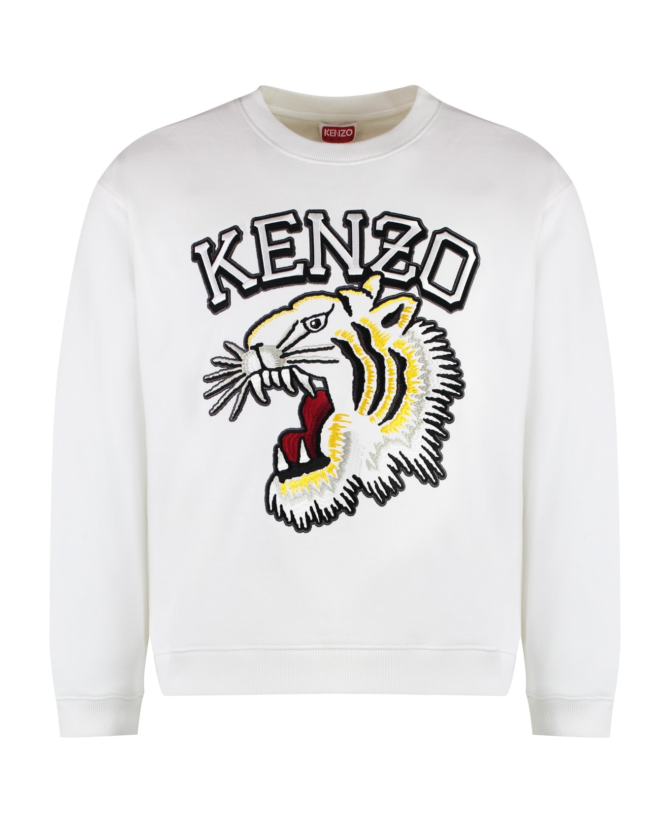 Kenzo Tiger Varsity Sweatshirt - White