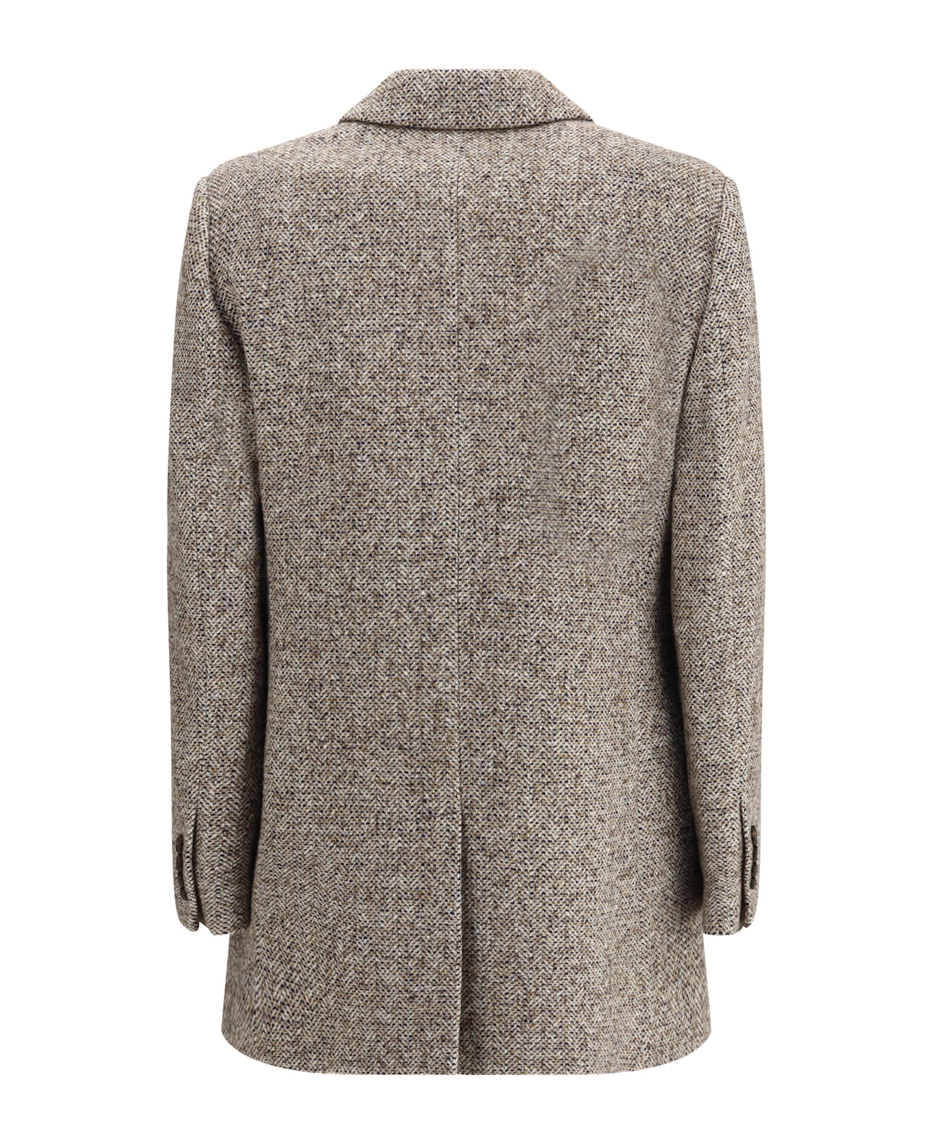 Brunello Cucinelli Virgin Wool And Silk Mélange Jacket