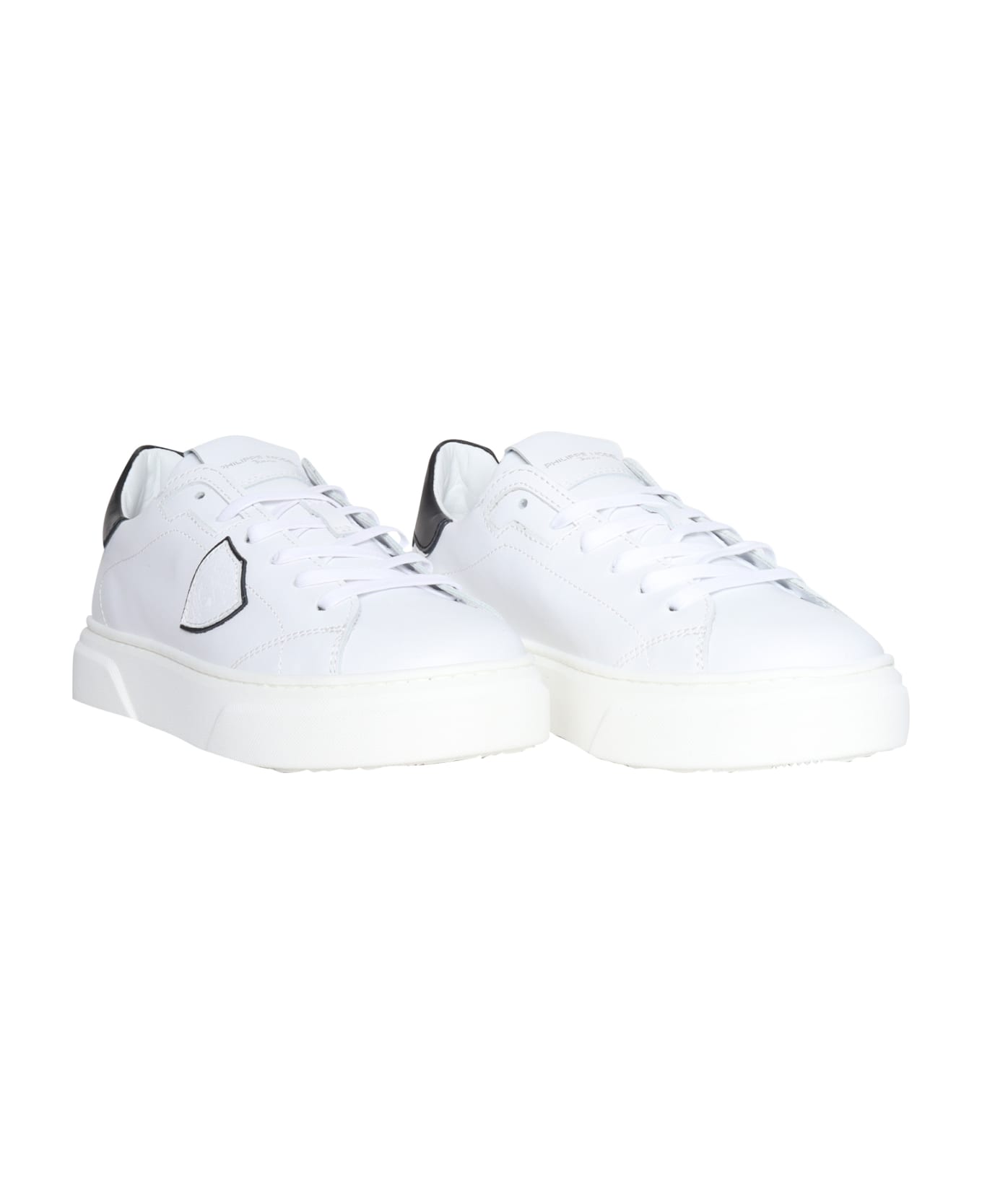 Philippe Model Temple Sneakers - WHITE