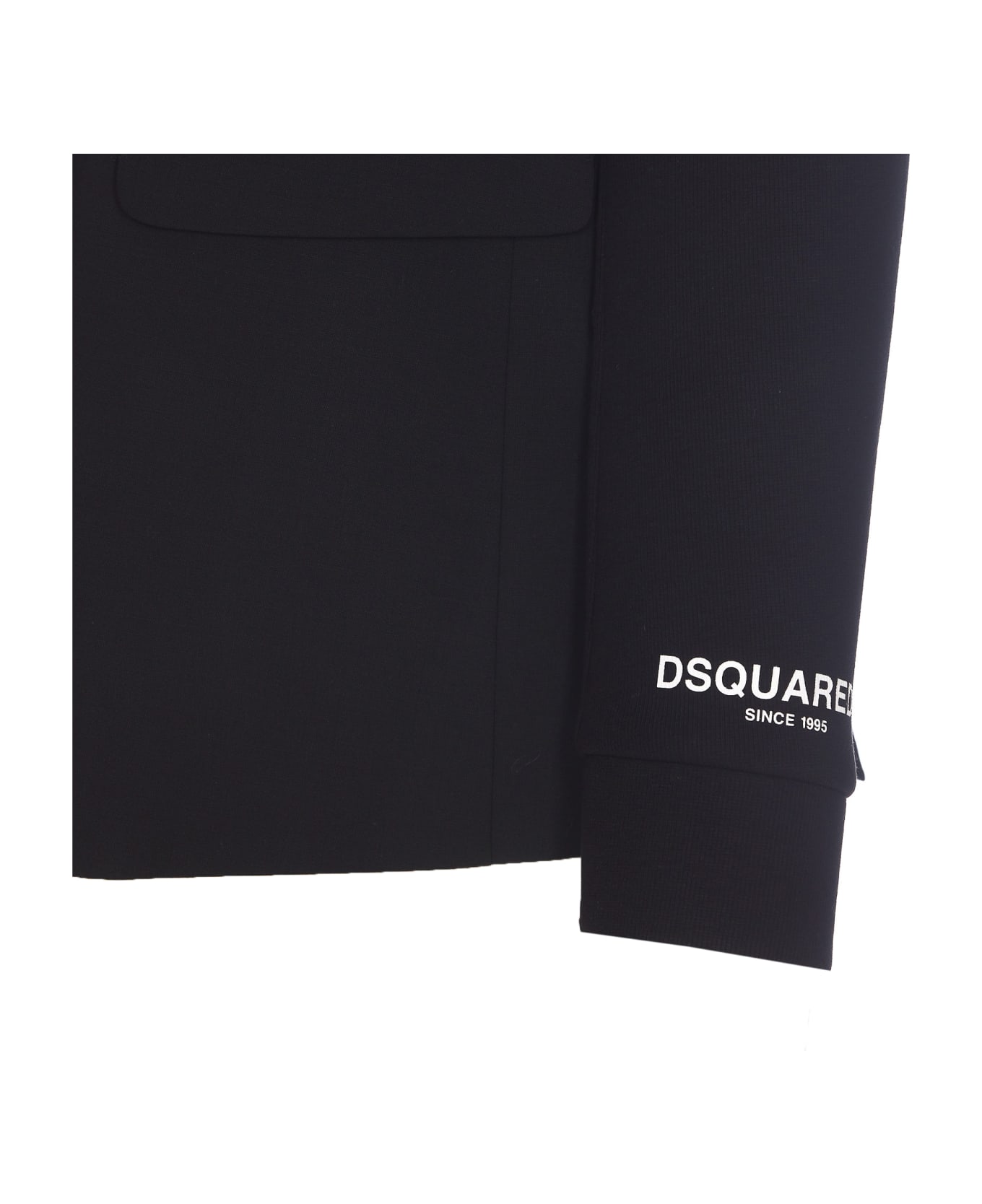 Dsquared2 Hooded Relax Jacket - Black