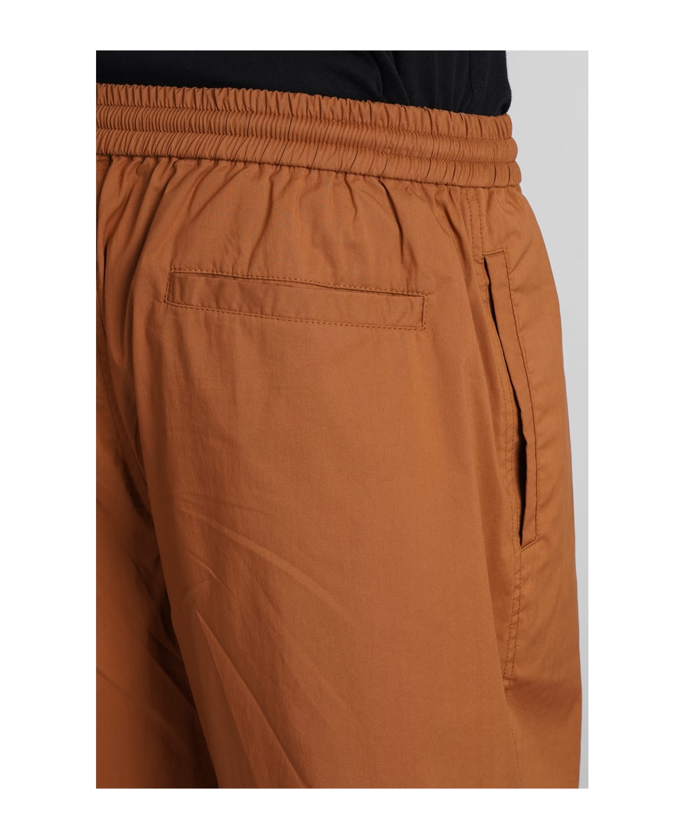 Aspesi Bermuda Nemo Shorts In Brown Cotton - brown