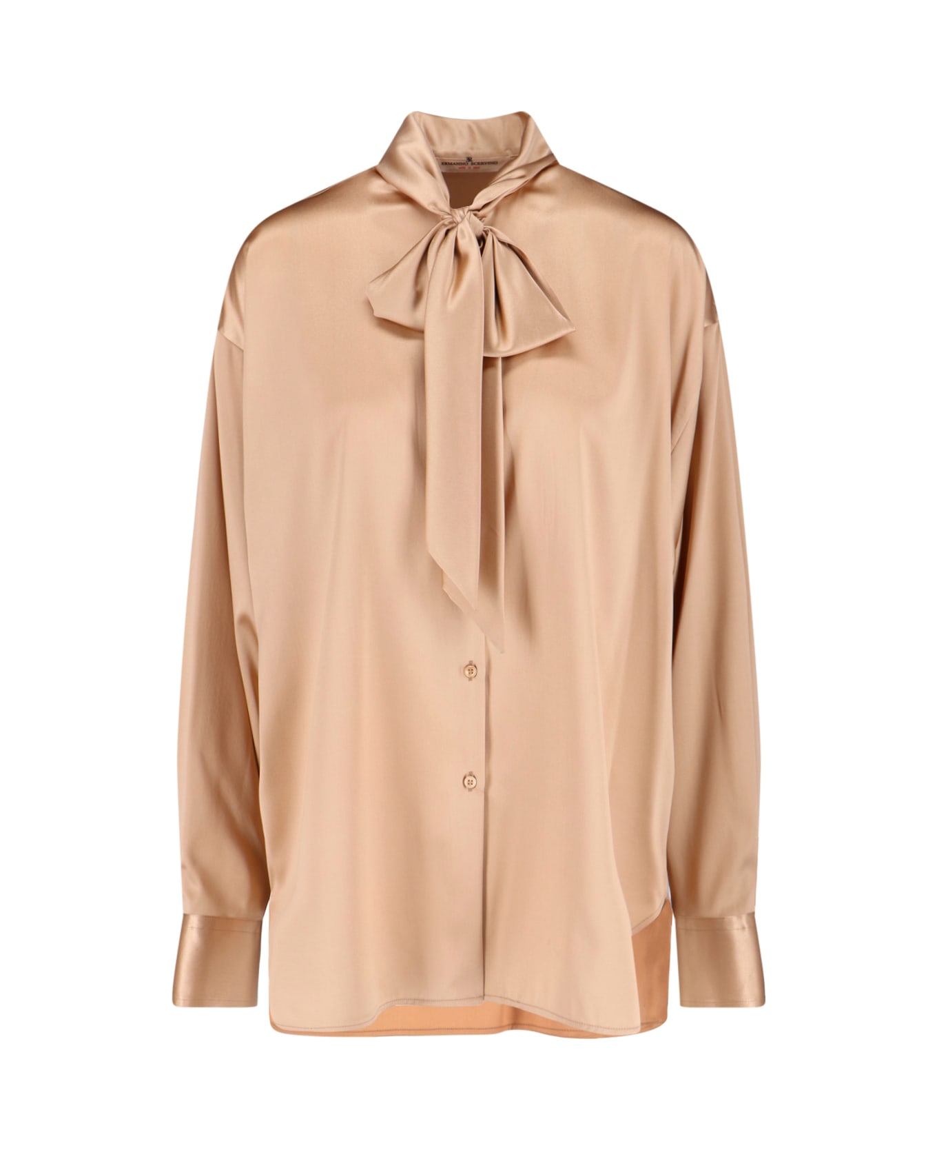 Ermanno Scervino Lavallière Shirt - Cream