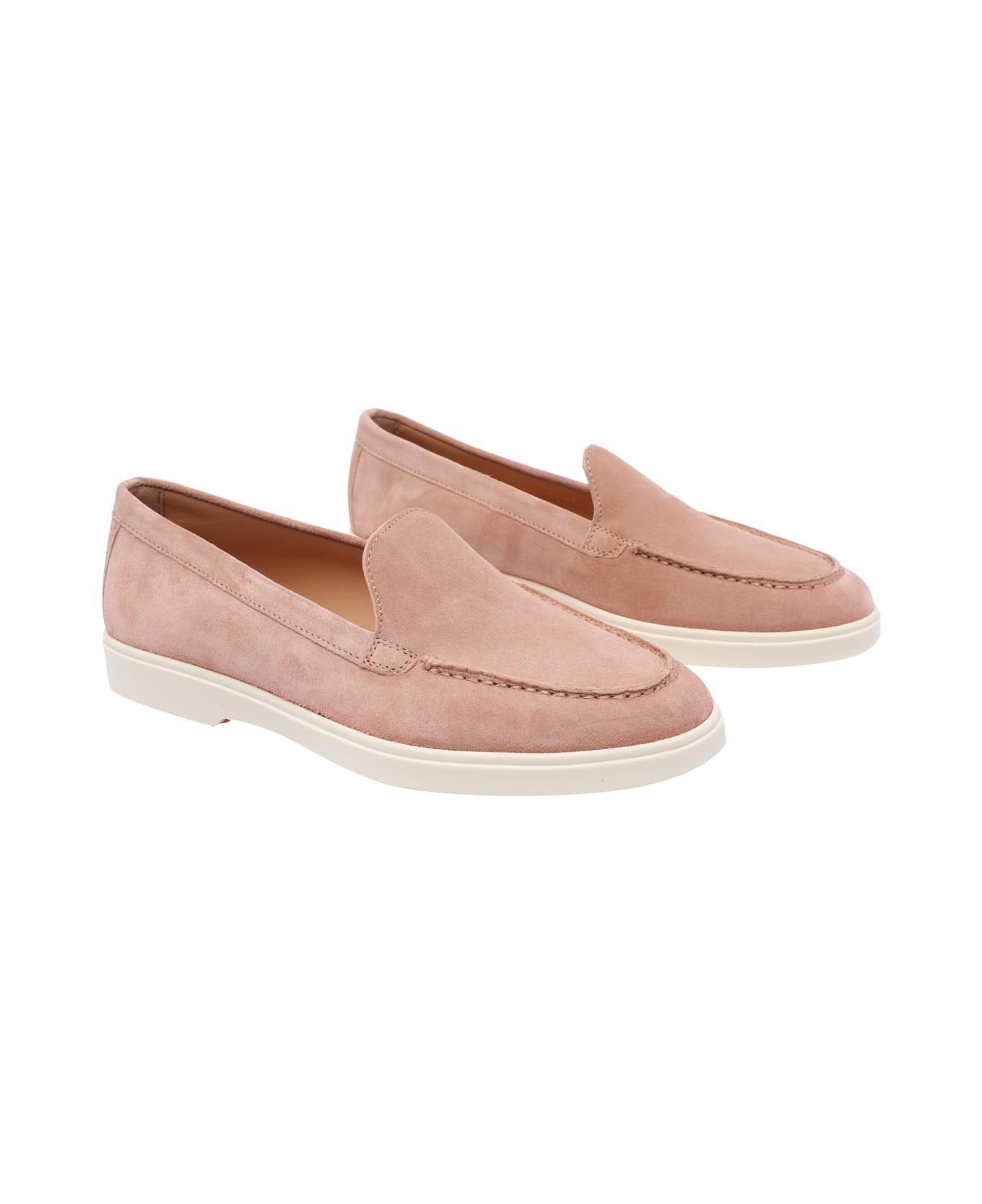 Santoni Yaltamoc Loafers - Pink