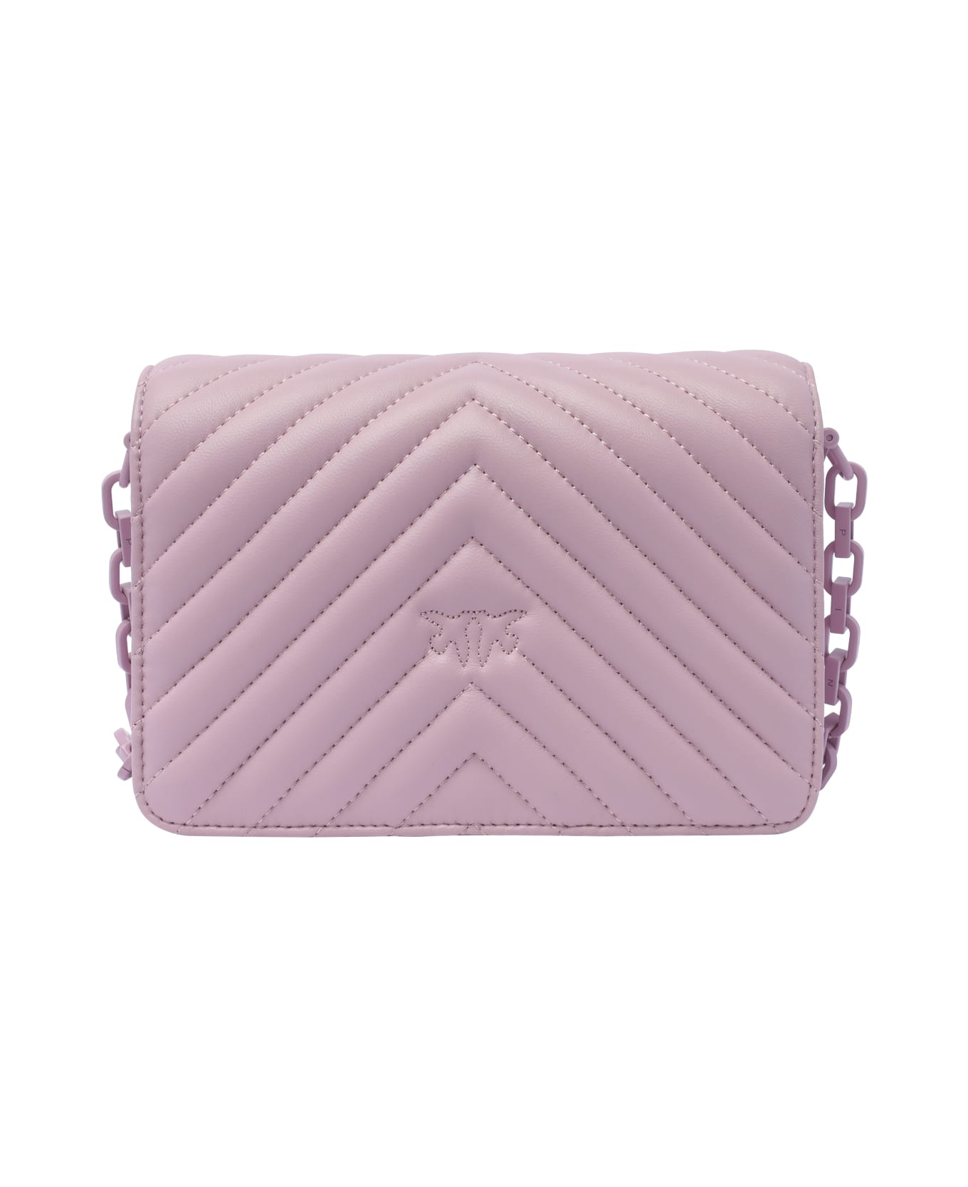 Pinko Mini Love Click Crossbody Bag - Purple ショルダーバッグ