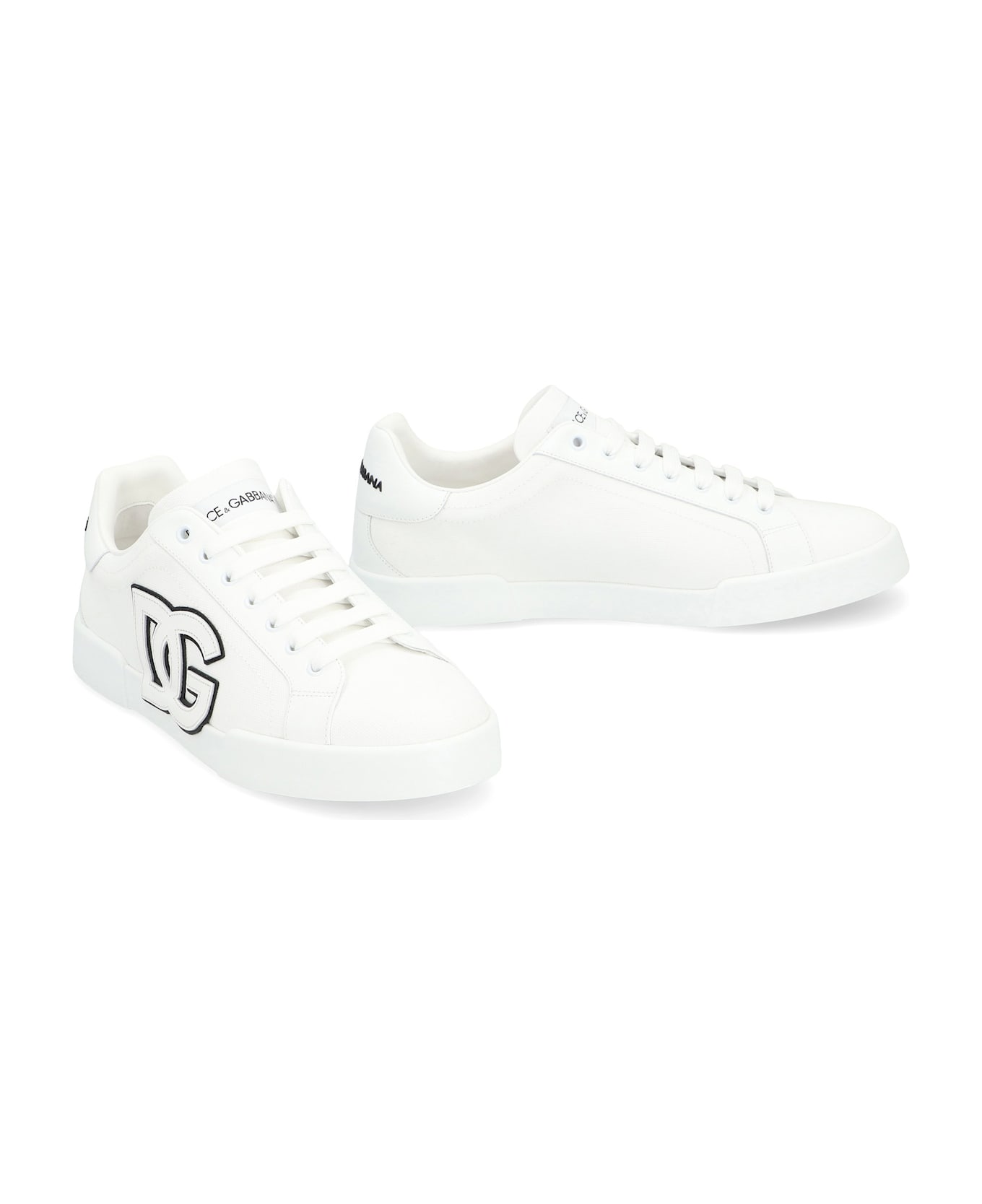 Dolce & Gabbana Portofino Light Low-top Sneakers - WHITE