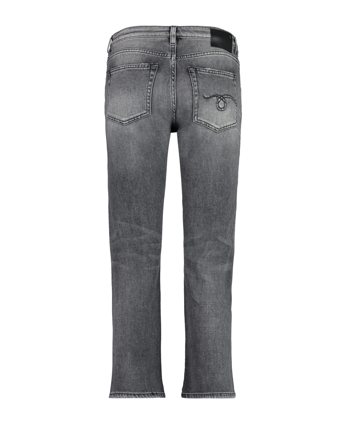 R13 Boy Straight Jeans - grey