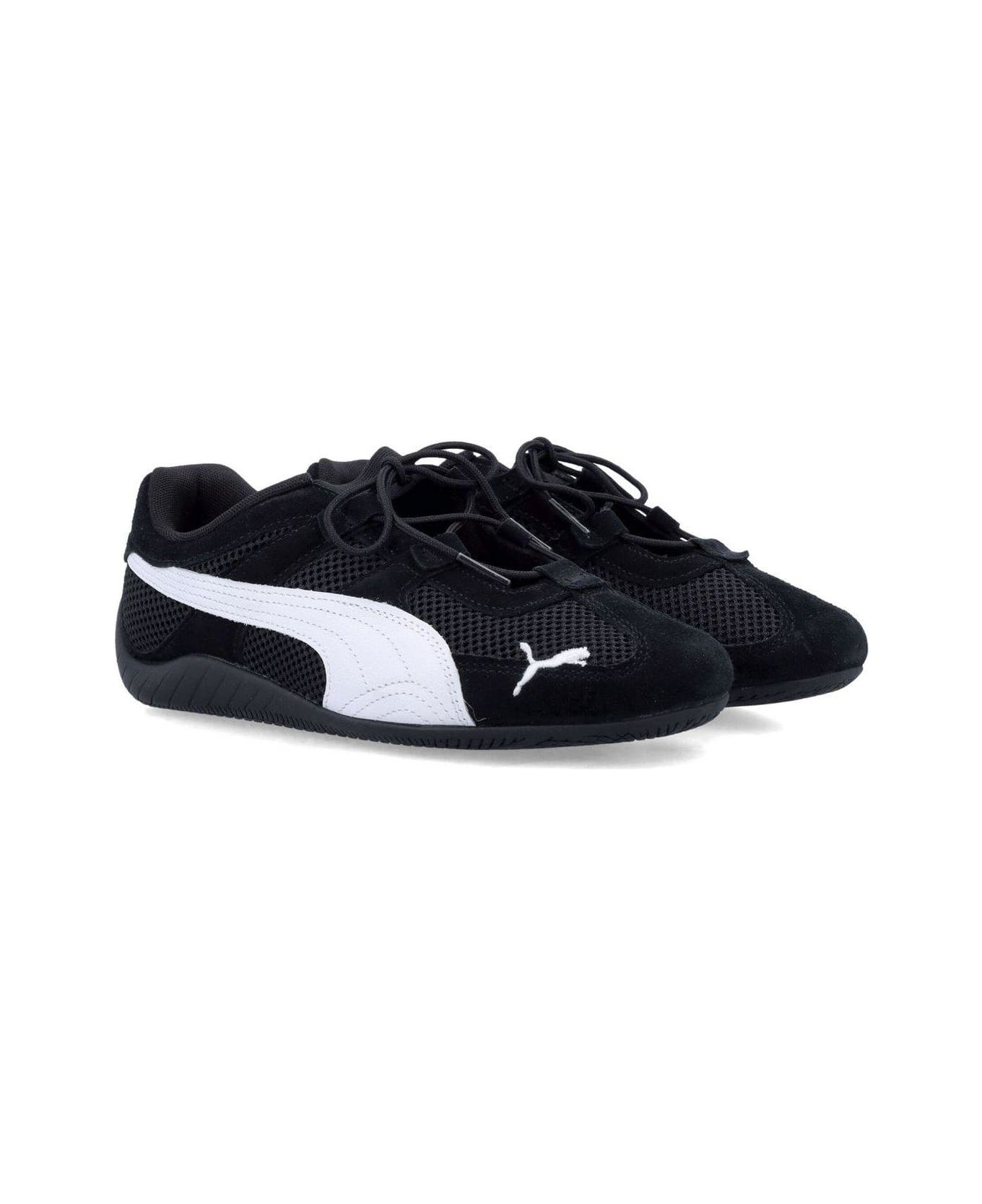 Puma Speedcat Go Lace-up Sneakers - Black White