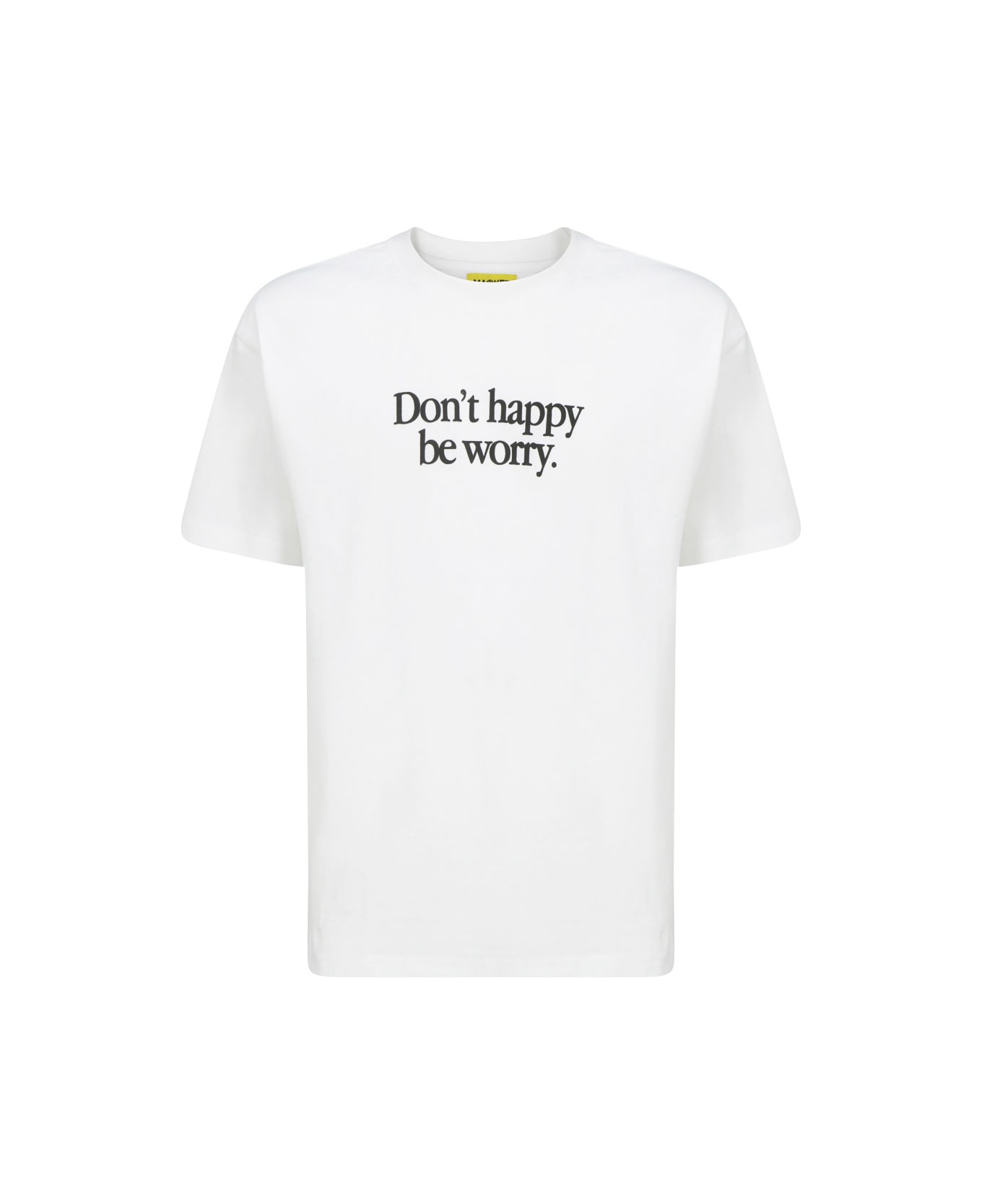 Market Smiley Earth T-shirt - WHITE