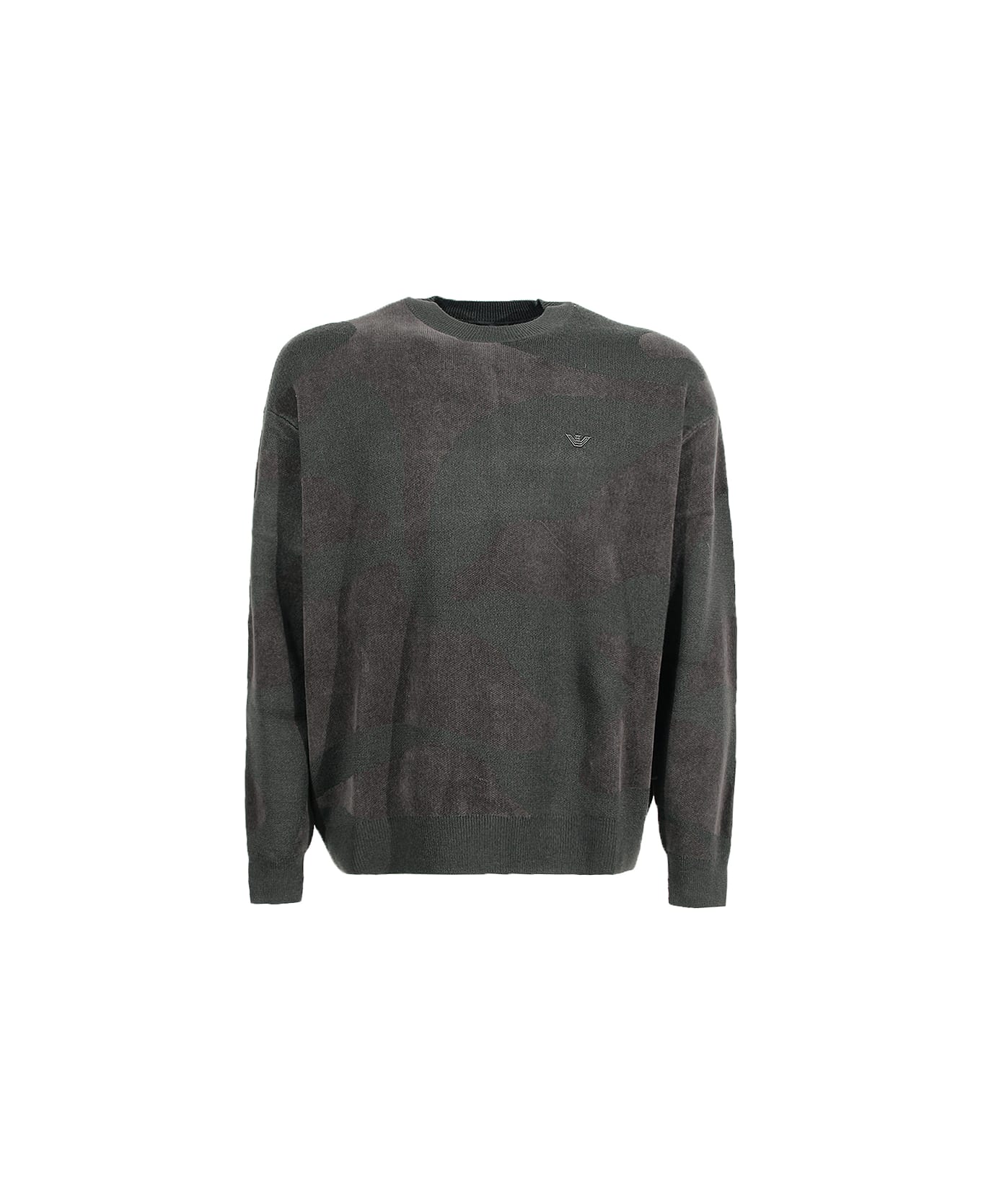 Emporio Armani Sweater - Marrone ニットウェア