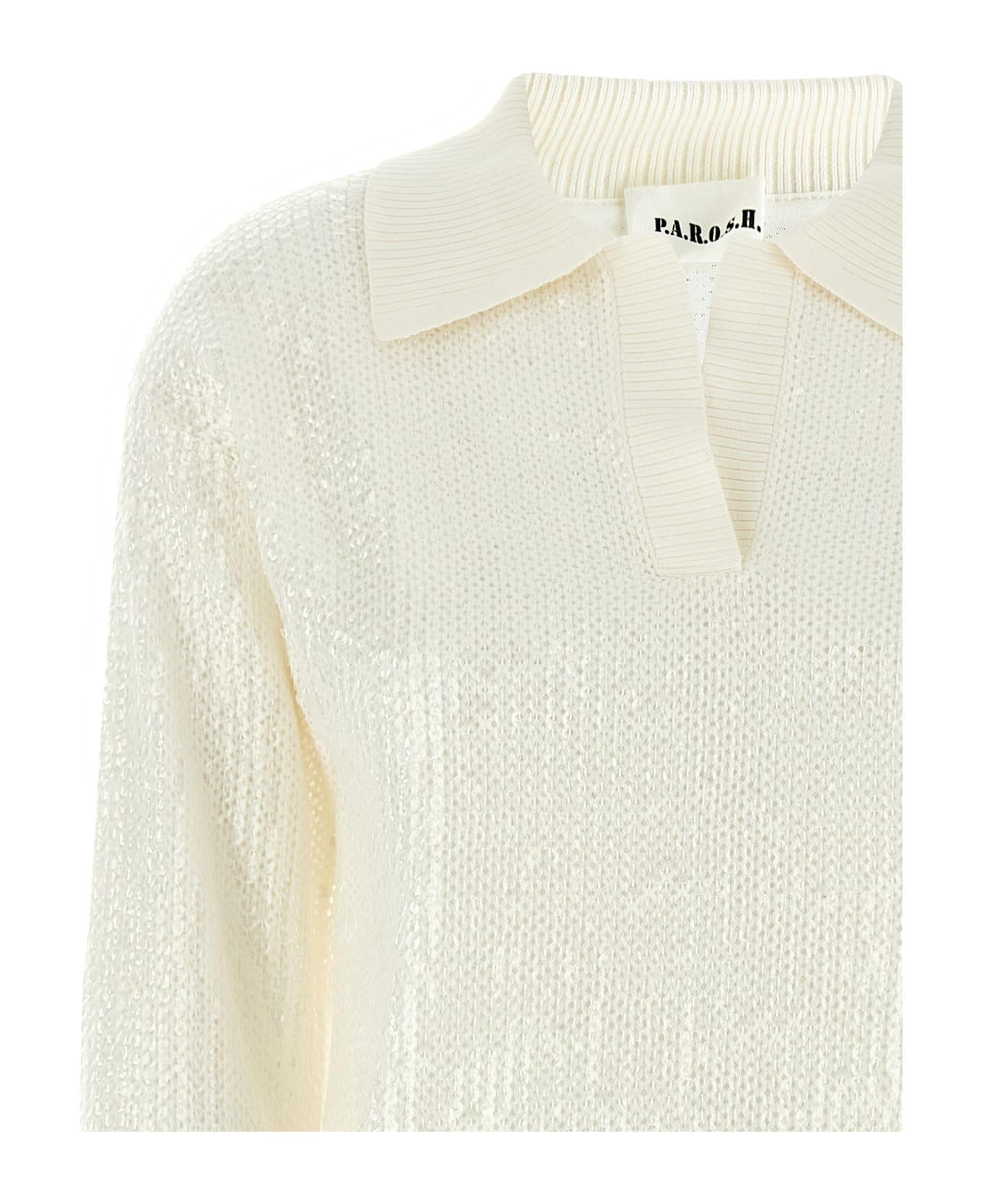 Parosh 
cobalto
 Sweater - White