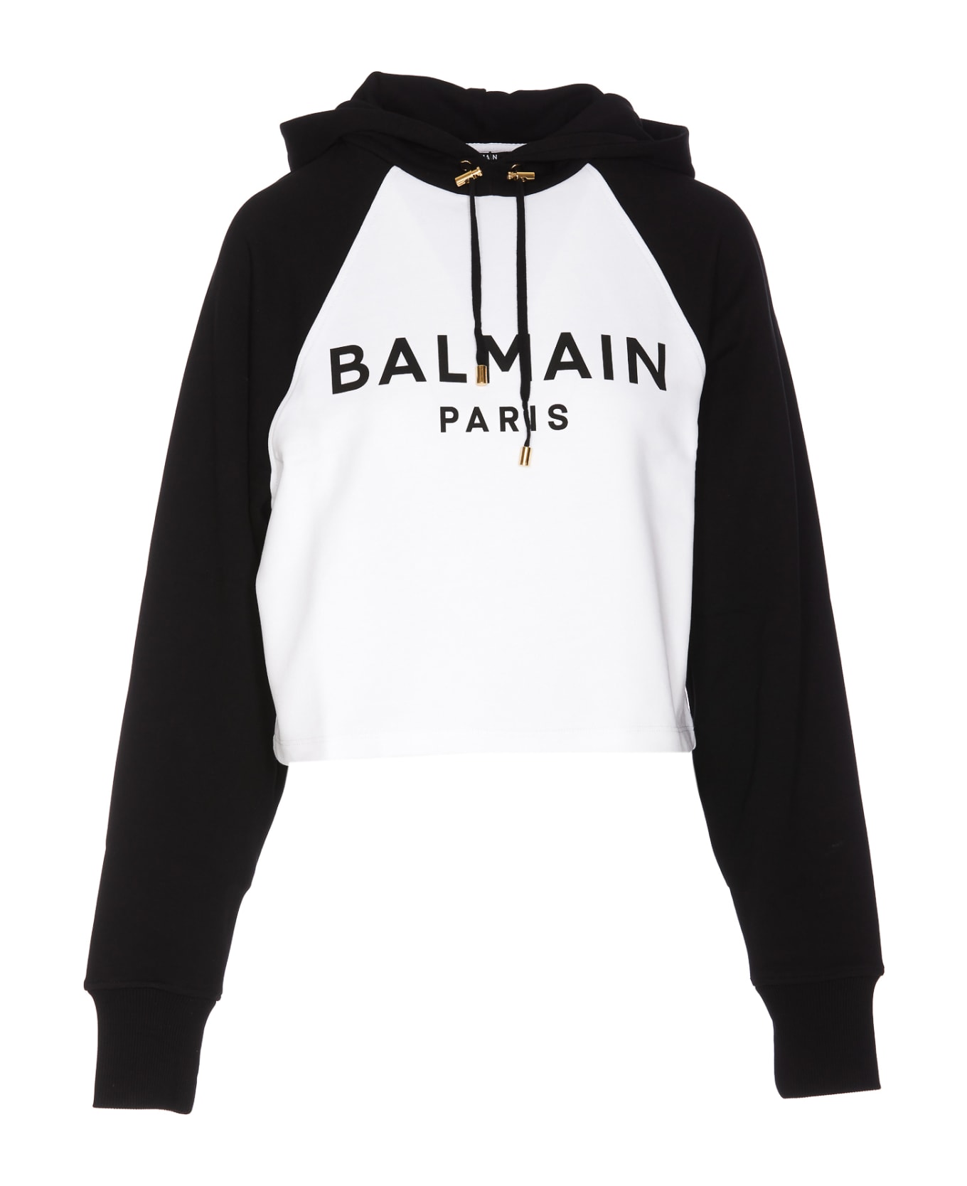 Balmain Sweatshirt With Logo - BIANCO フリース