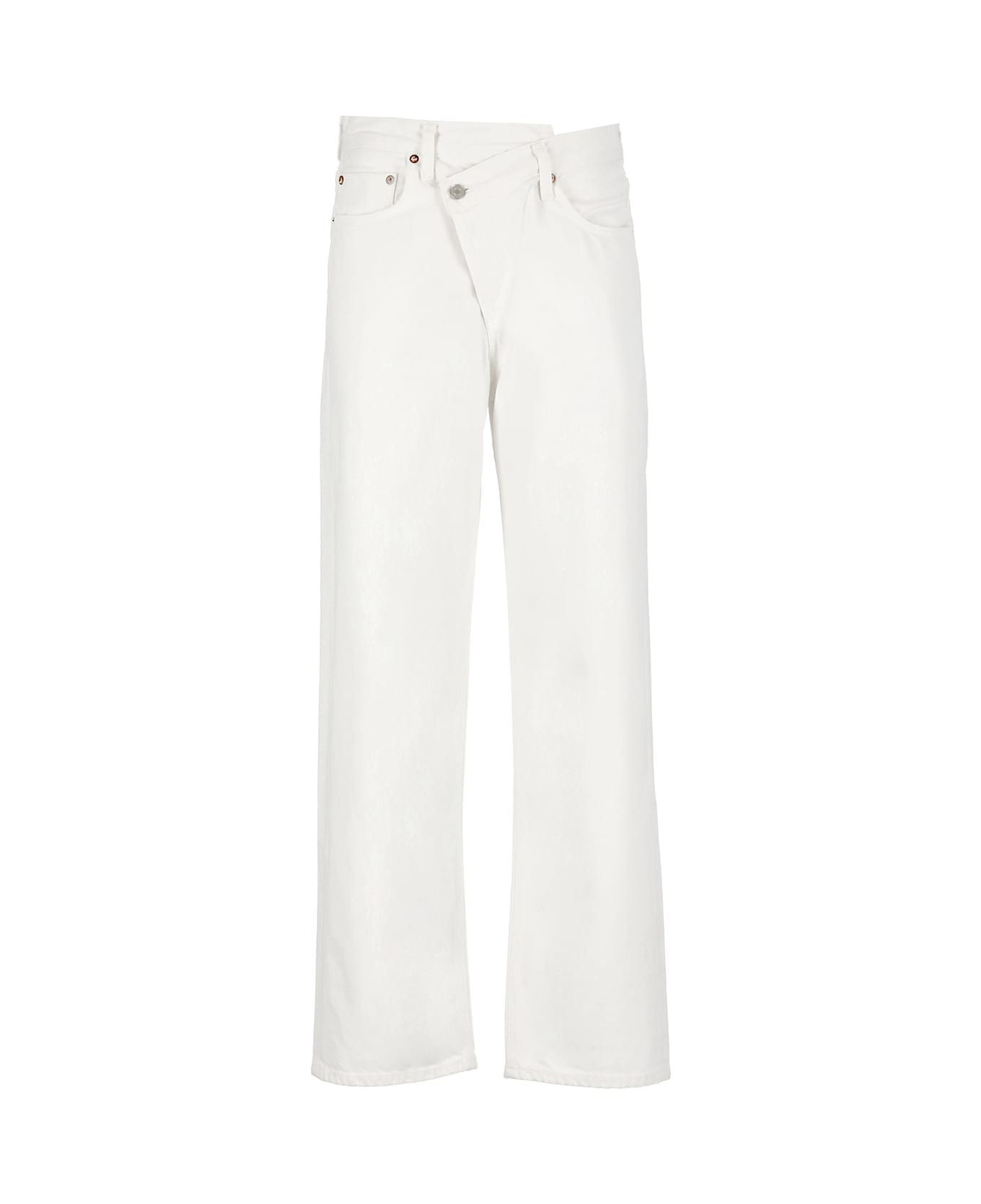 AGOLDE Criss Cross Jeans - White