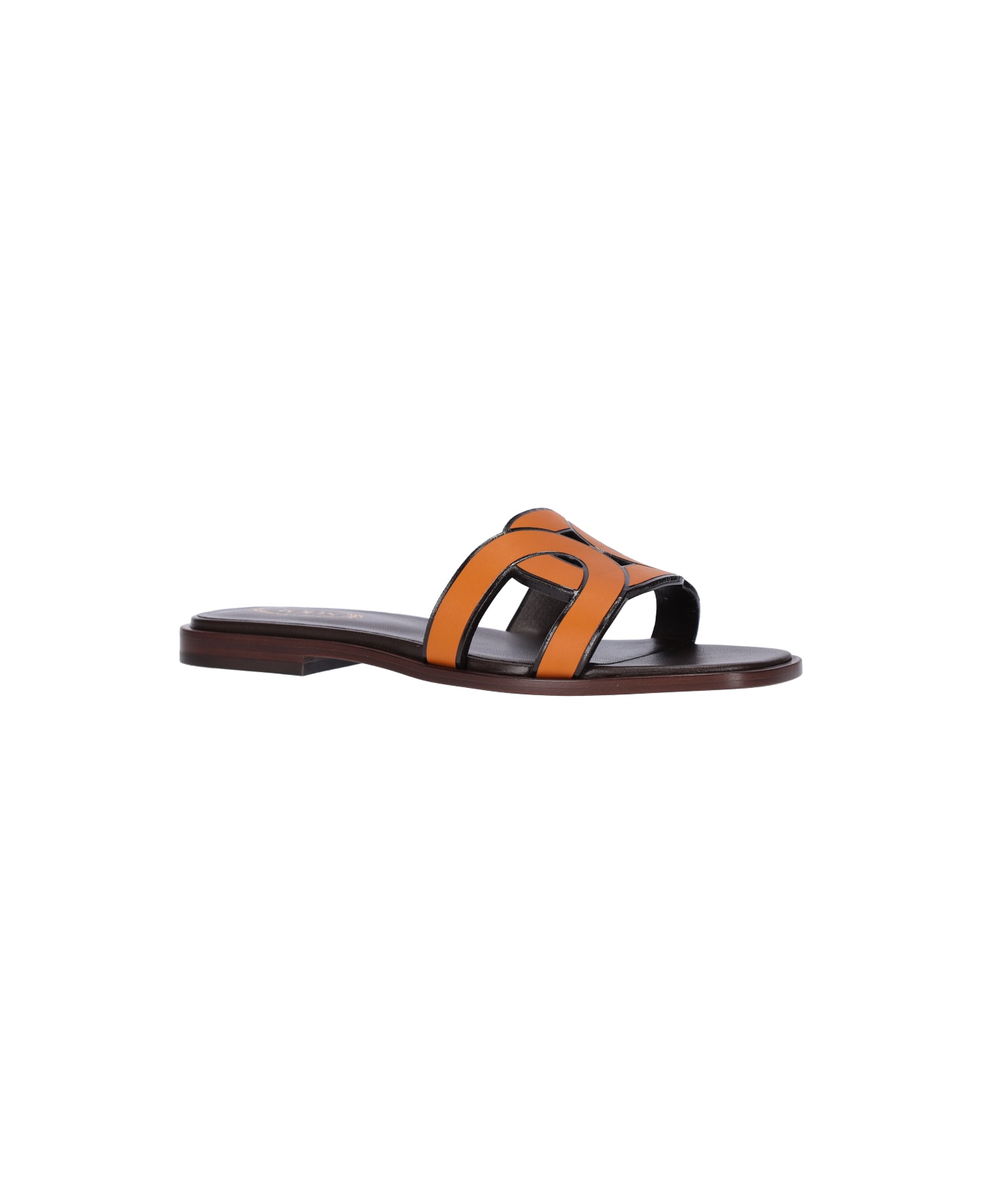 Tod's Shaped Sandals - Orange