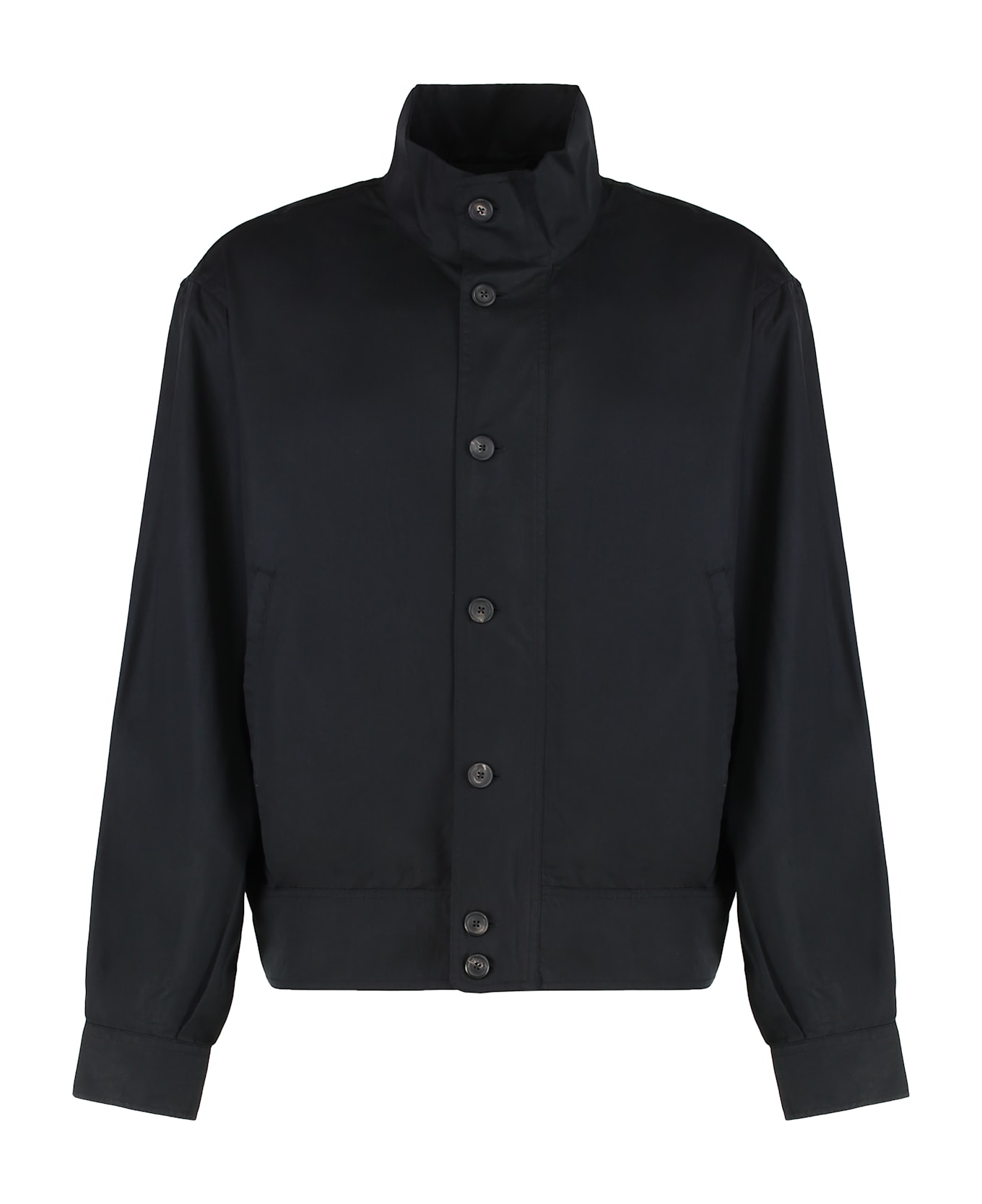 Our Legacy Bomber Jacket In Lyocell - black