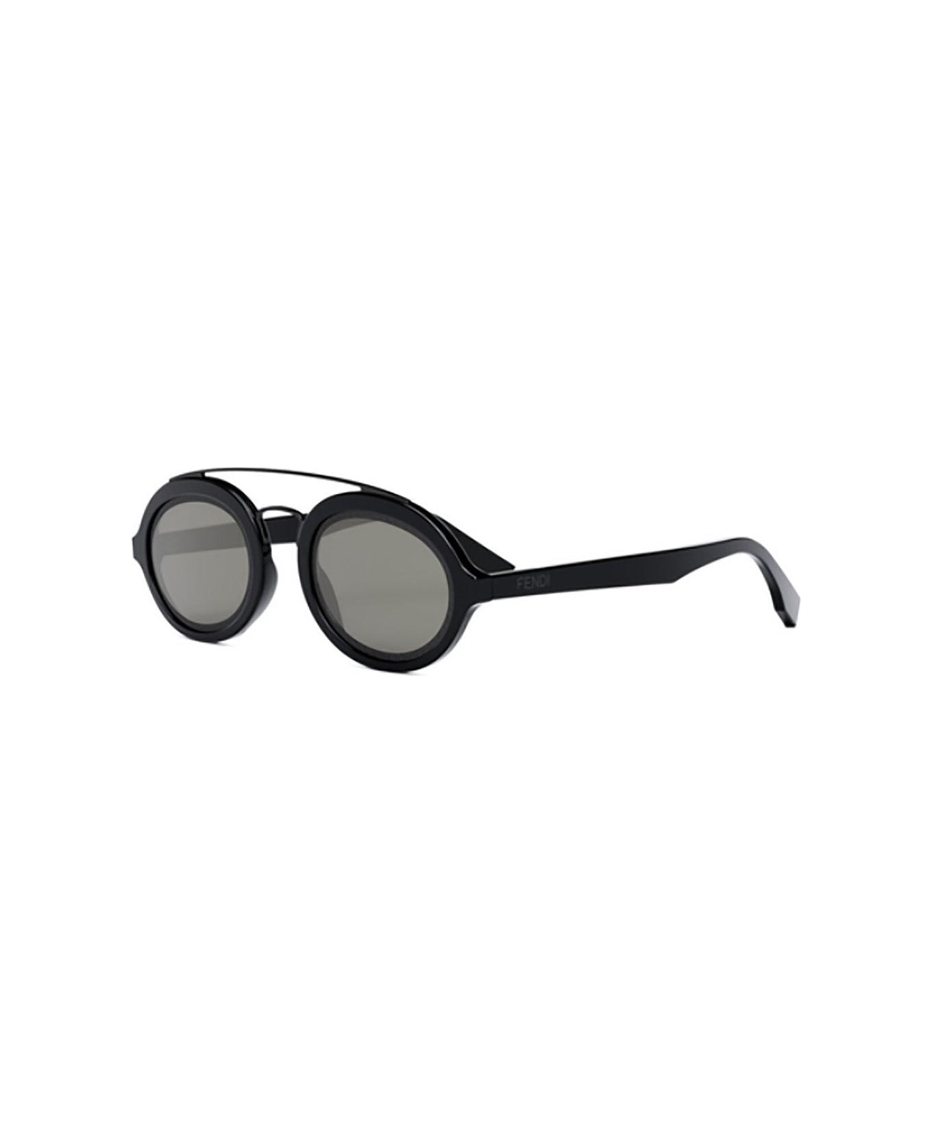 Fendi Eyewear Oval Frame Sunglasses - 01a サングラス