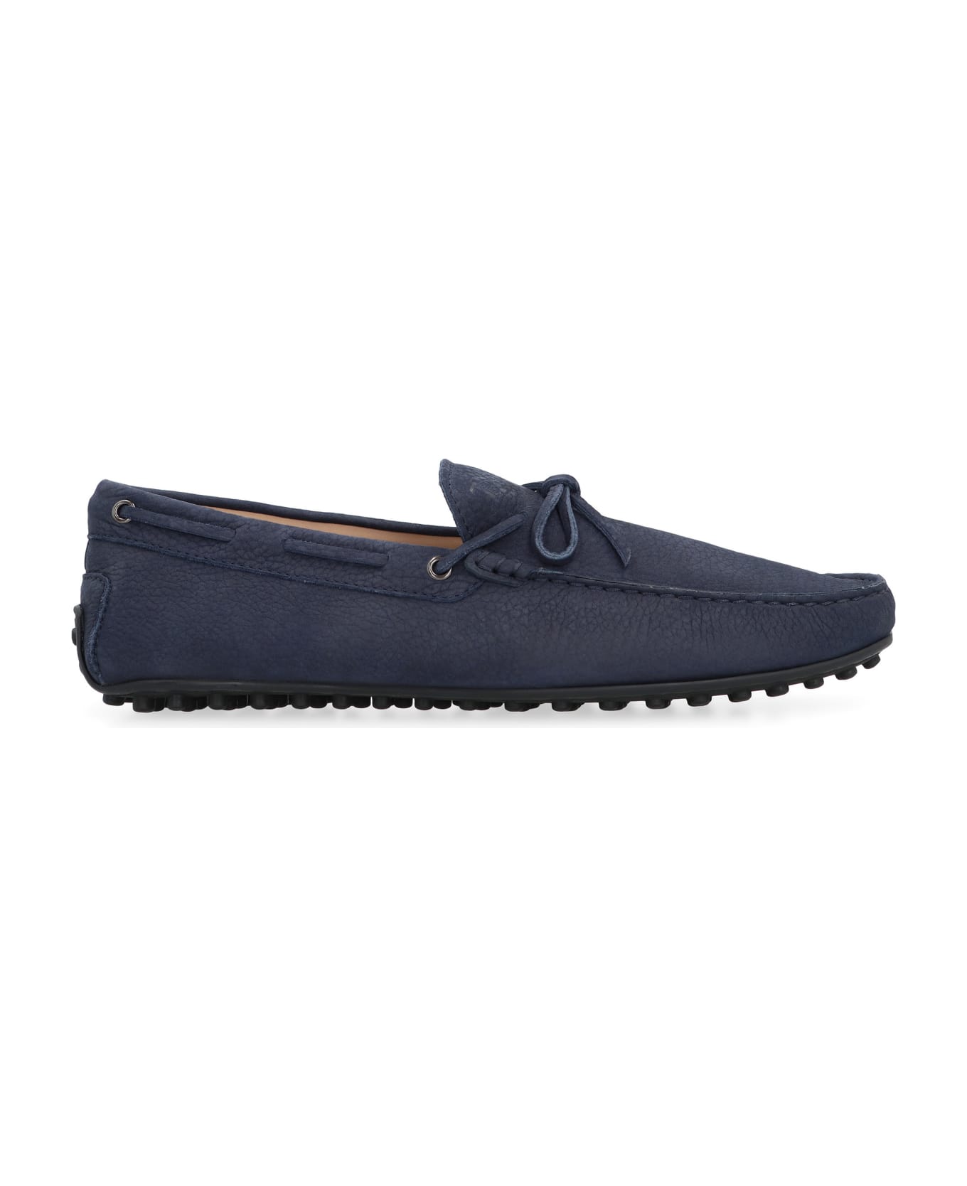 Tod's Suede Loafers - blue ローファー＆デッキシューズ
