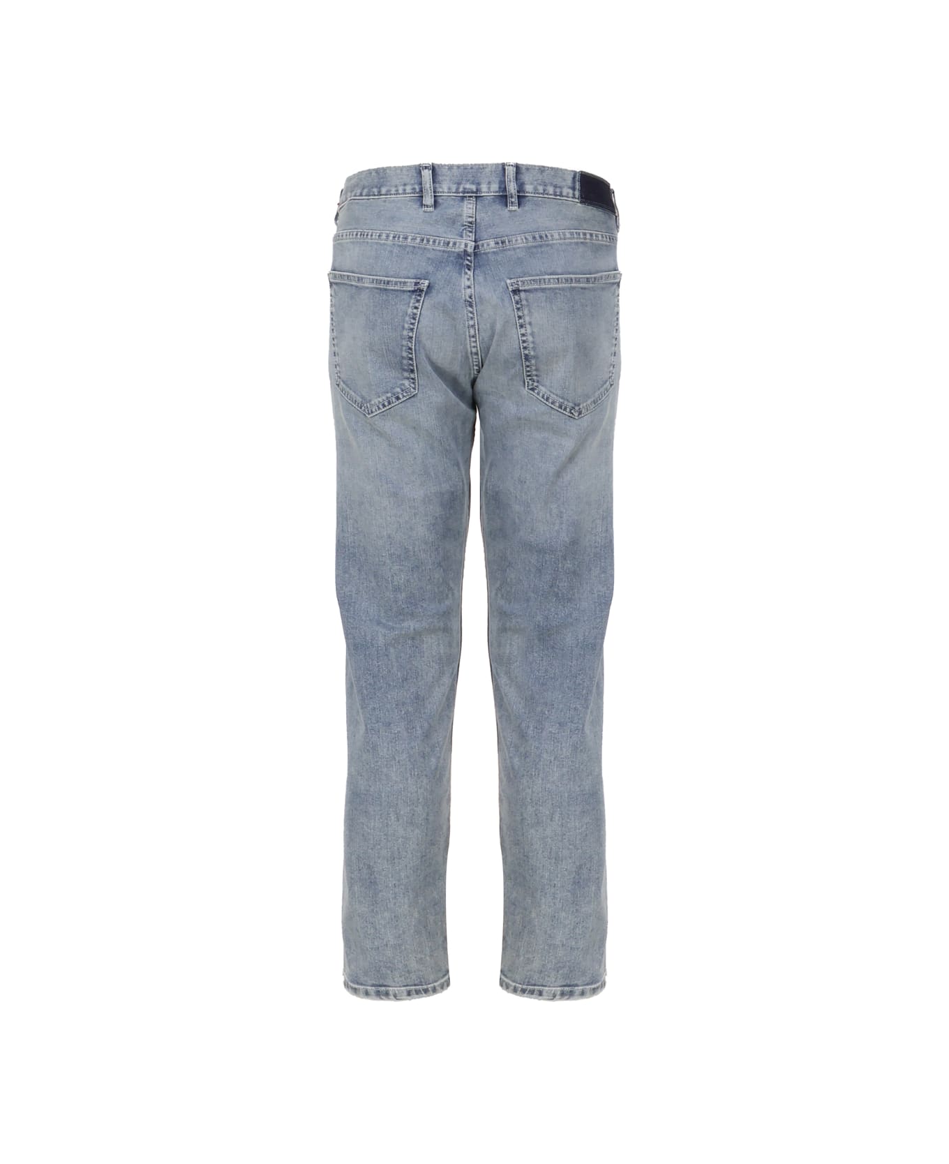 Eleventy Mid-rise Tapered Jeans - Blue デニム