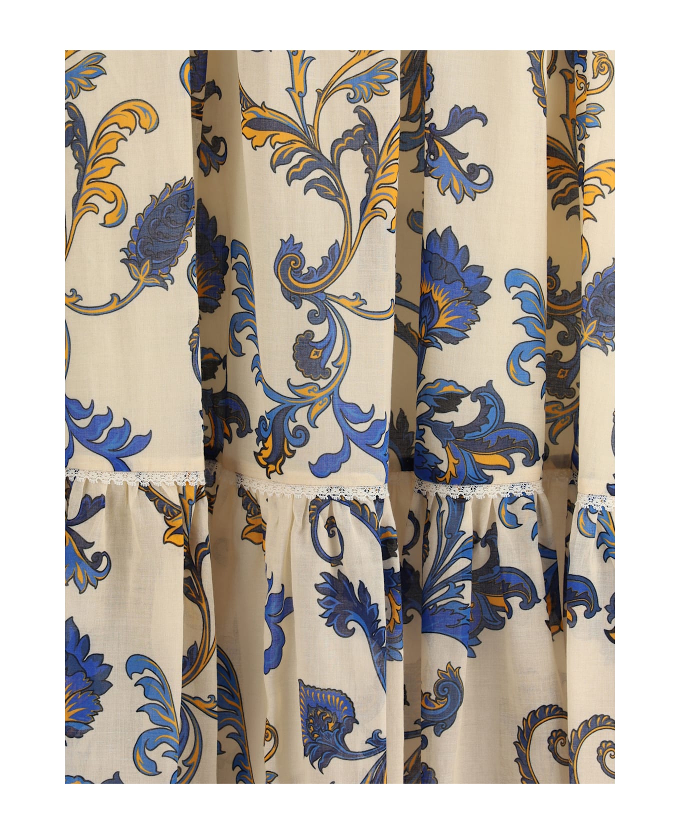 Etro Paisley Printed Long Skirt