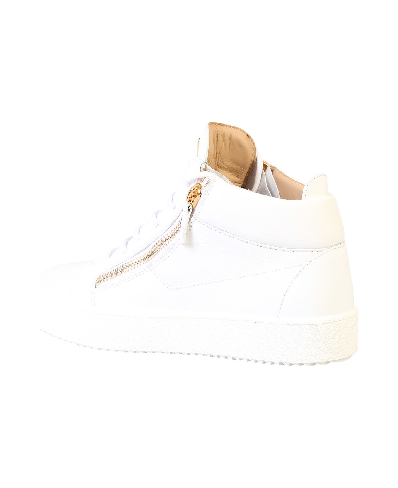 Giuseppe Zanotti Zipped Sneakers - White