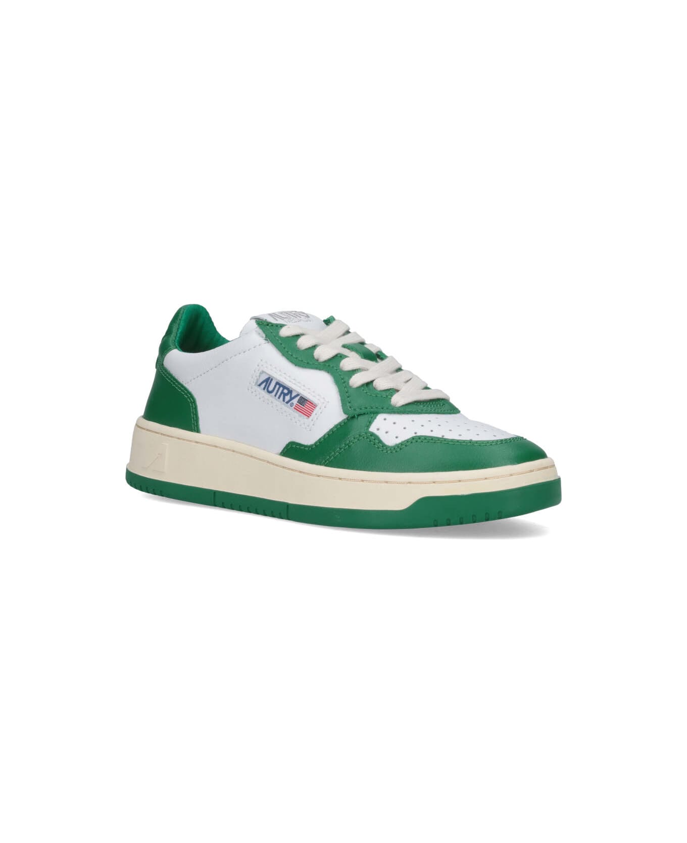 Autry Low "medalist" Sneakers - Green