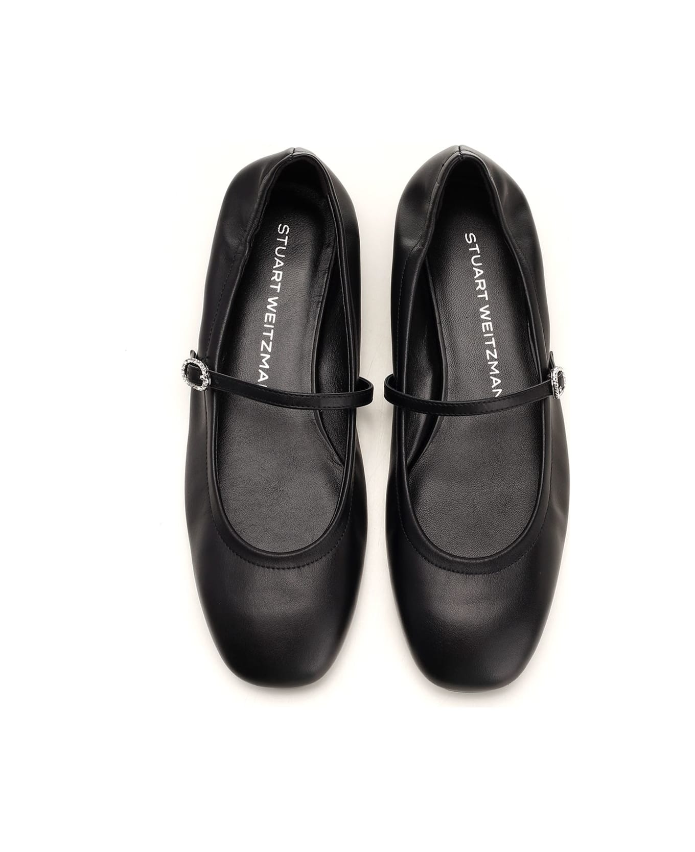 Stuart Weitzman Claris Ballet Flat - Black