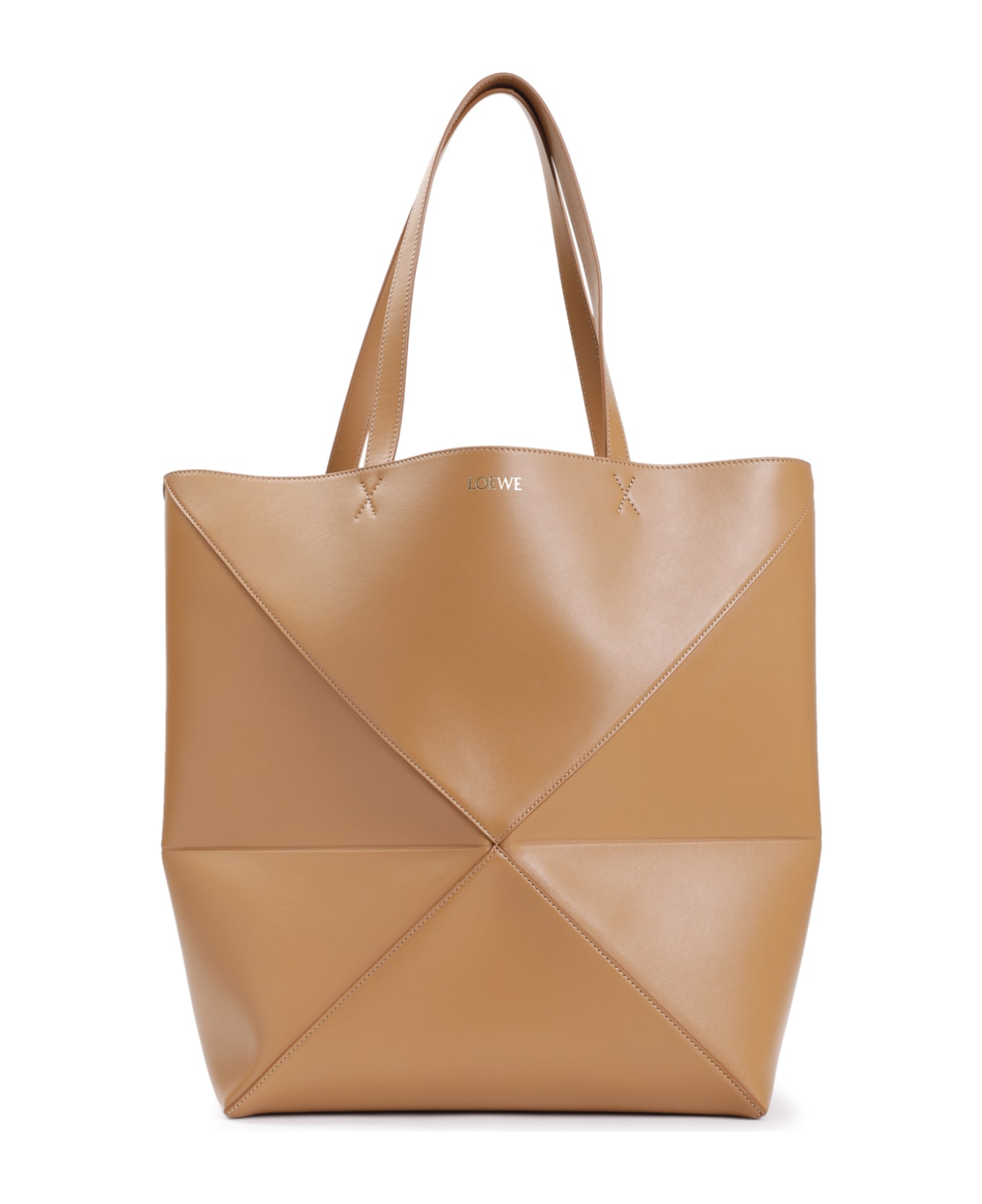 Loewe Puzzle Fold Large Tote - Warm Desert