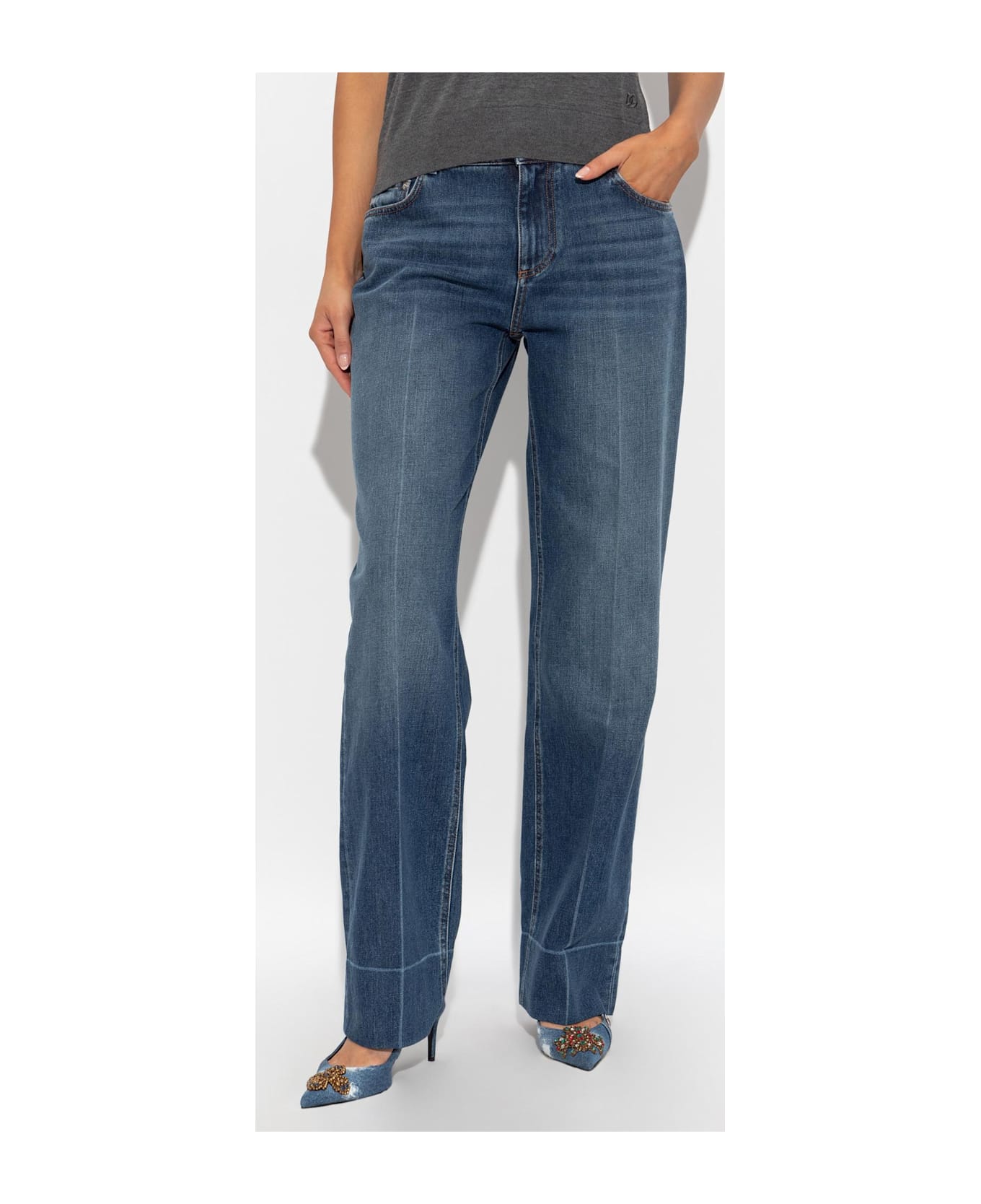 Dolce 
Gabbana Straight-leg Jeans - BLUE