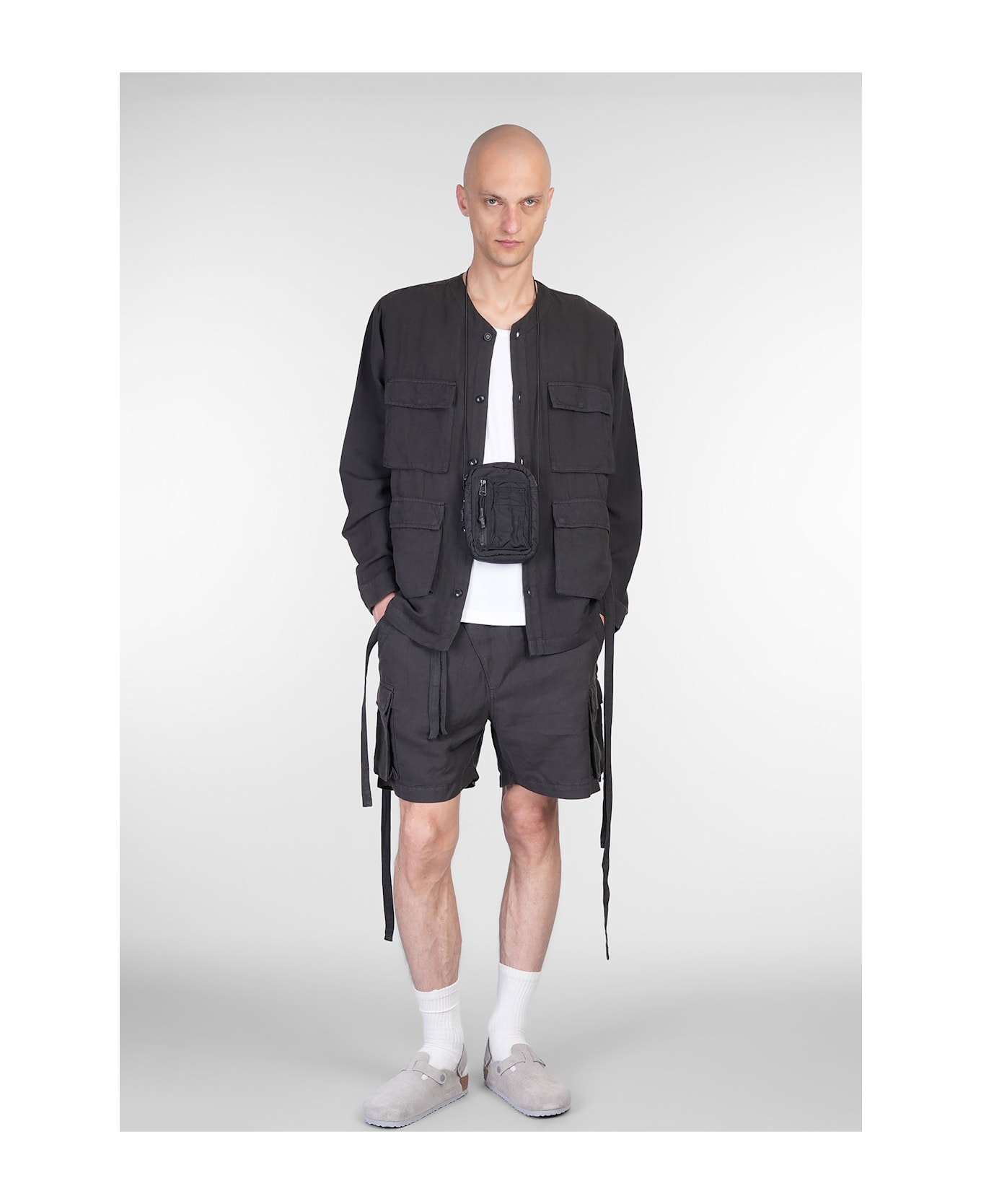 Maharishi Casual Jacket In Black Cotton - black