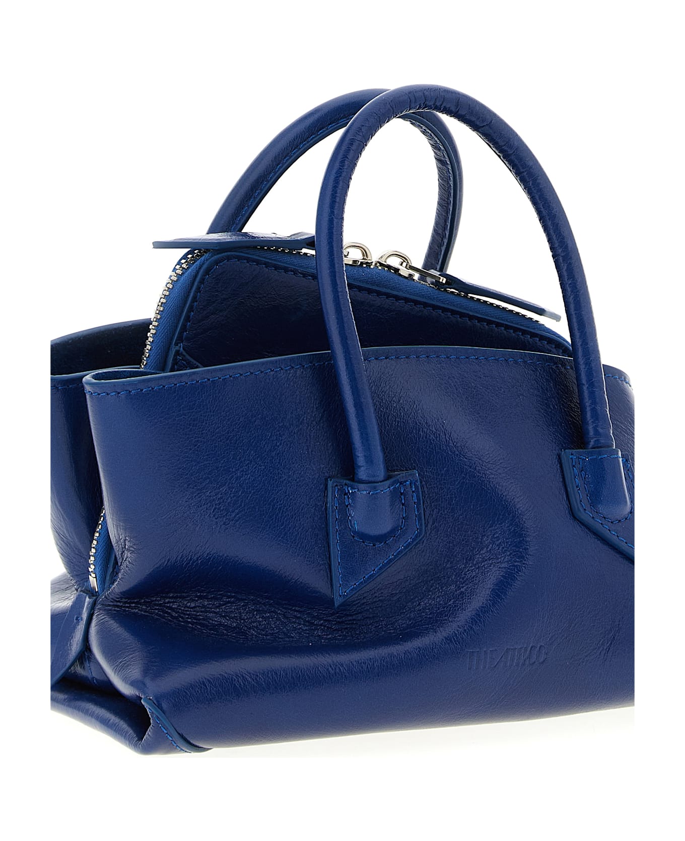 The Attico 
la Passeggiata Mini
 Handbag - Blue