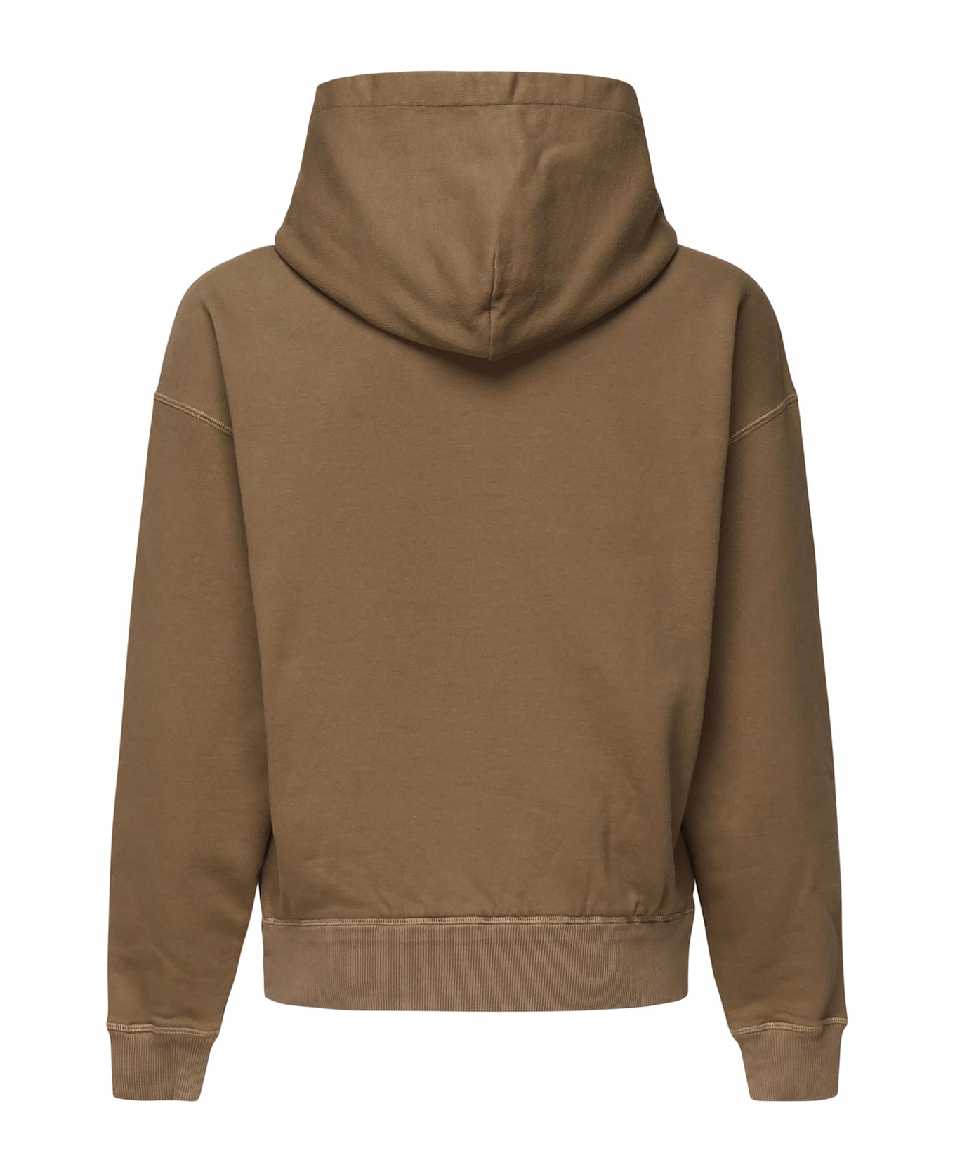 Dolce 
Gabbana Hoodie With Logo Embroidery - Brown