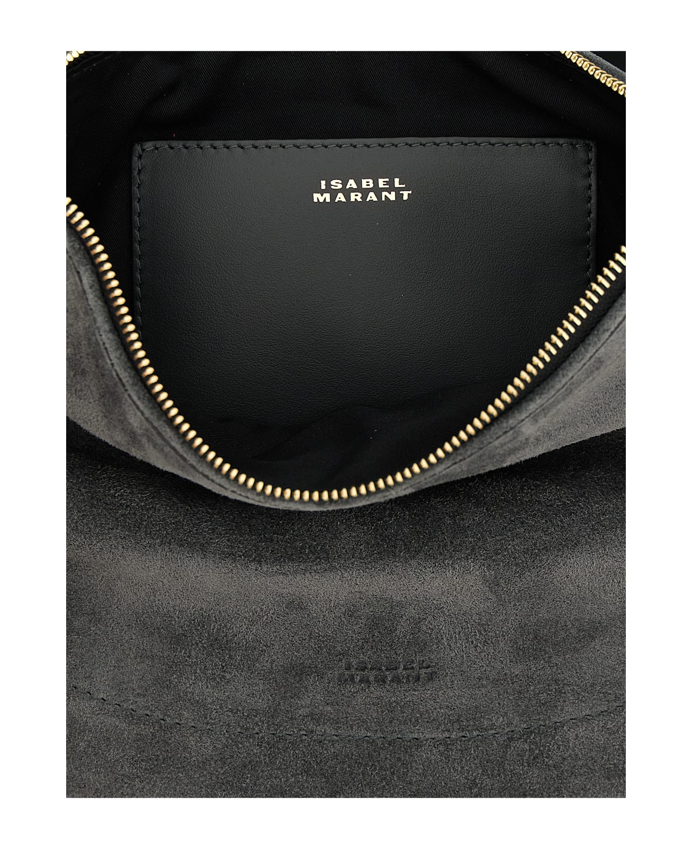 Isabel Marant 
oskan Soft Zip
 Handbag - Gray