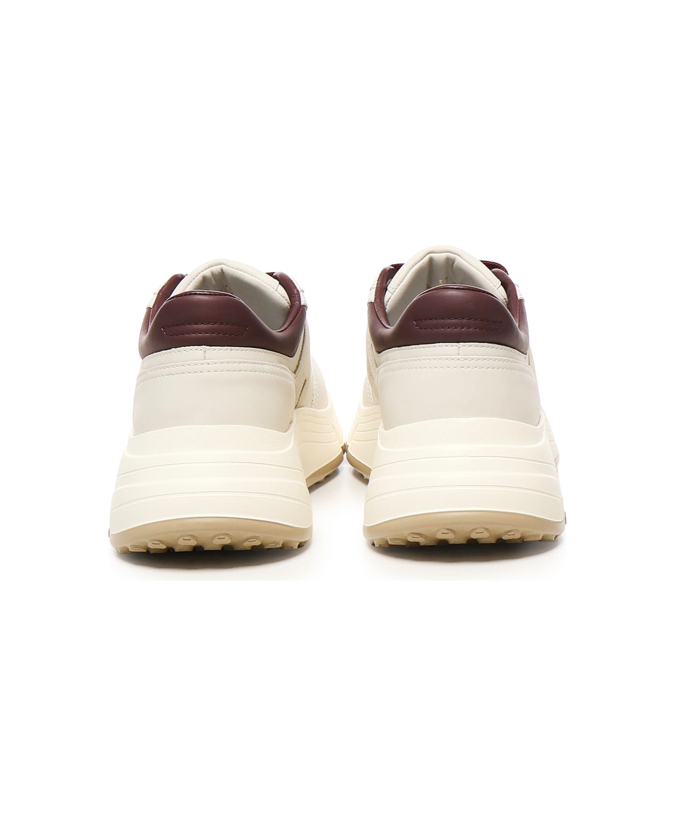 Hogan Hi-fi Sneakers - CREAM/Bordeaux