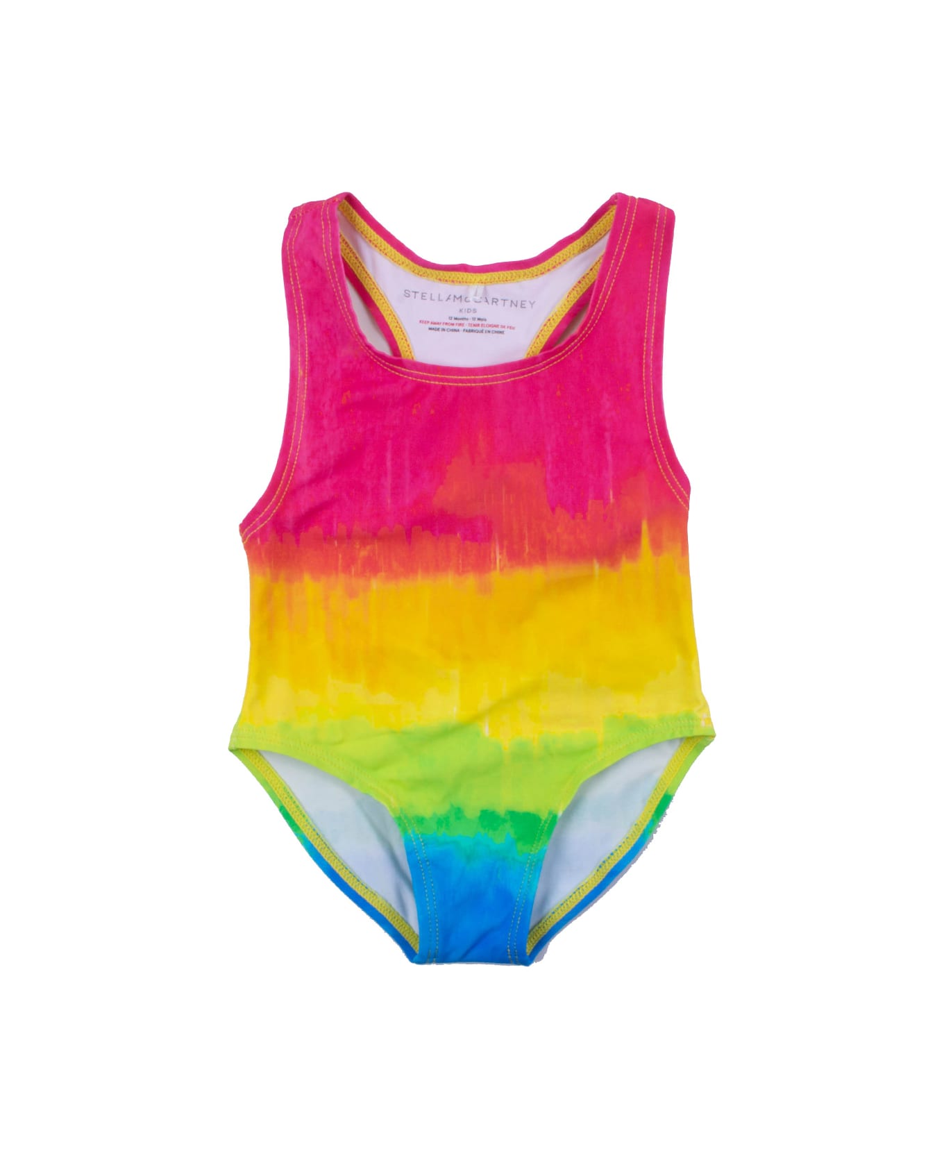 Stella McCartney Kids Nylon One Piece Swimsuit - Multicolor