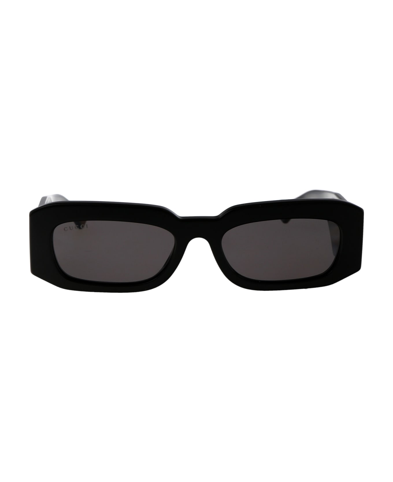 Gucci Eyewear Gg1426s Sunglasses - 001 BLACK BLACK GREY