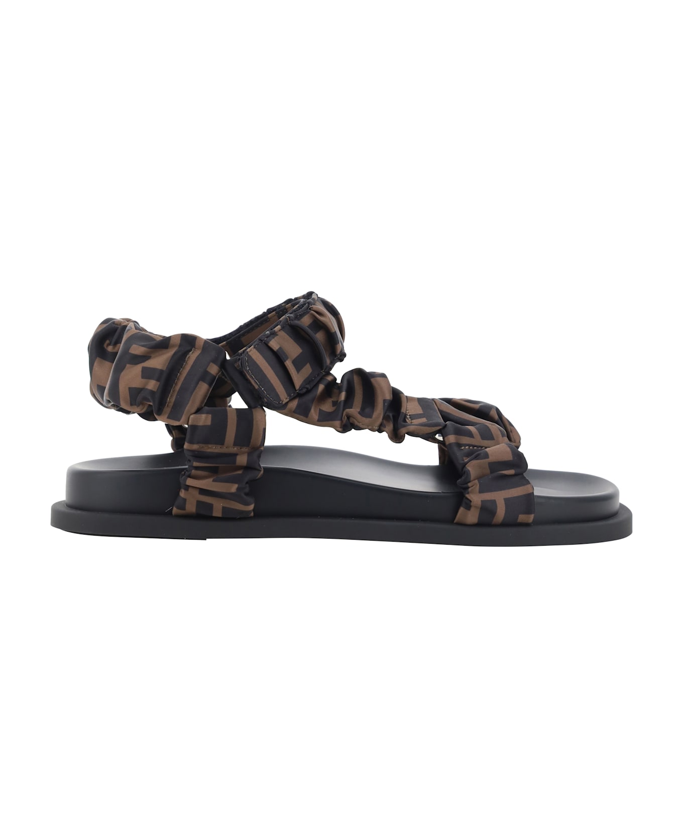 Fendi Sandals - Tabacco Nero