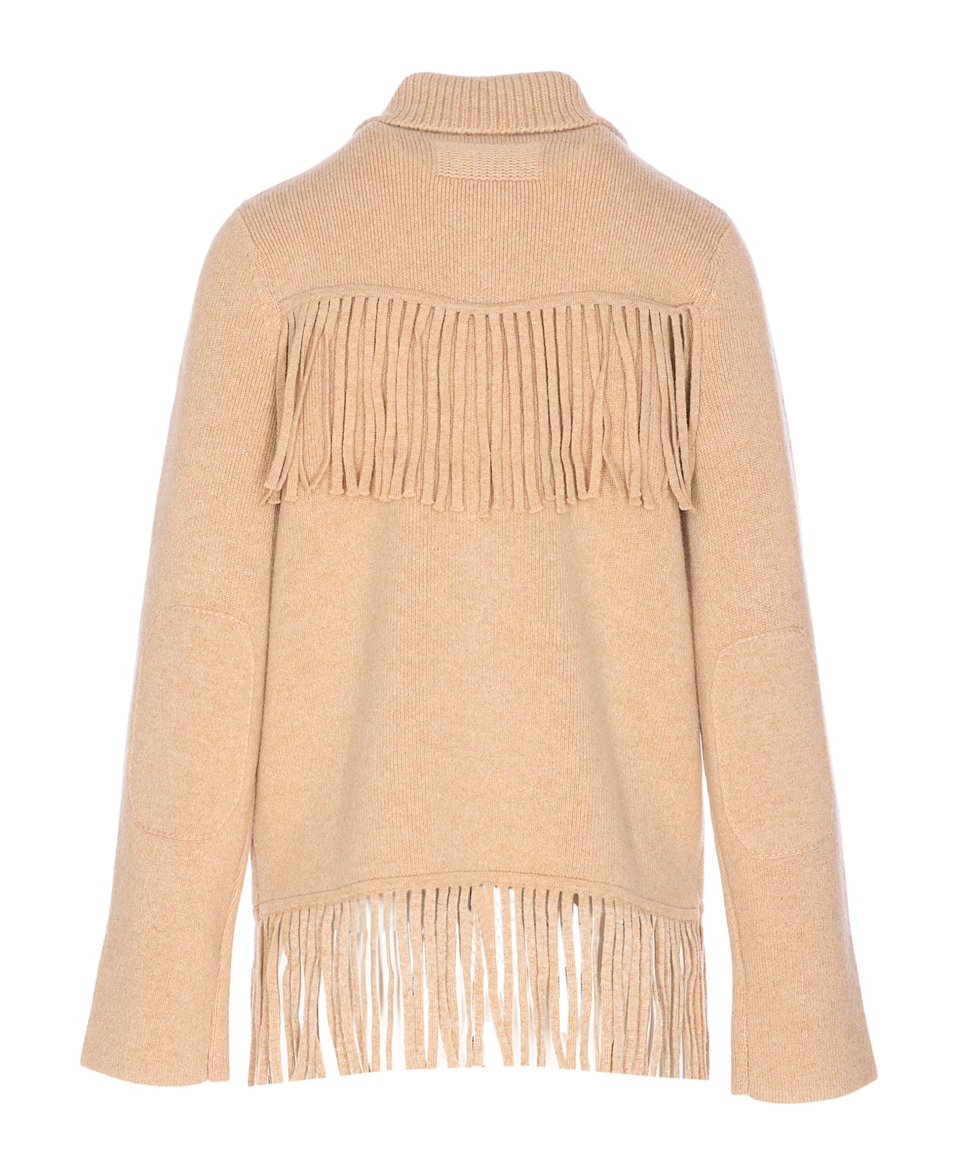Guest in Residence Western Fringe Jacket - Beige