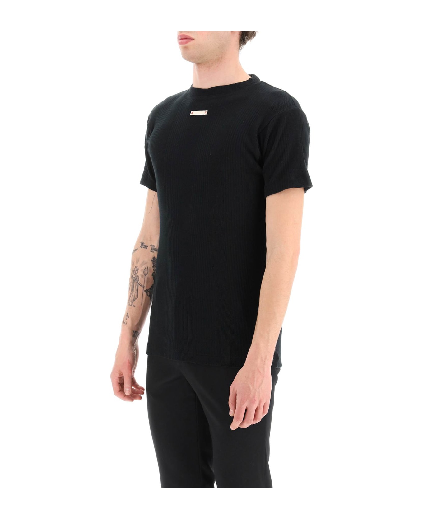 Maison Margiela Fitted T-shirt - Black