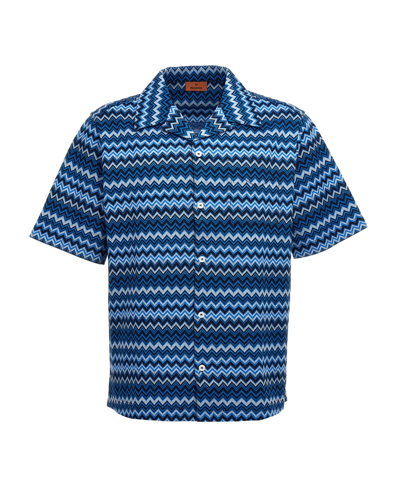 Missoni Short-sleeved Shirt - Blue シャツ