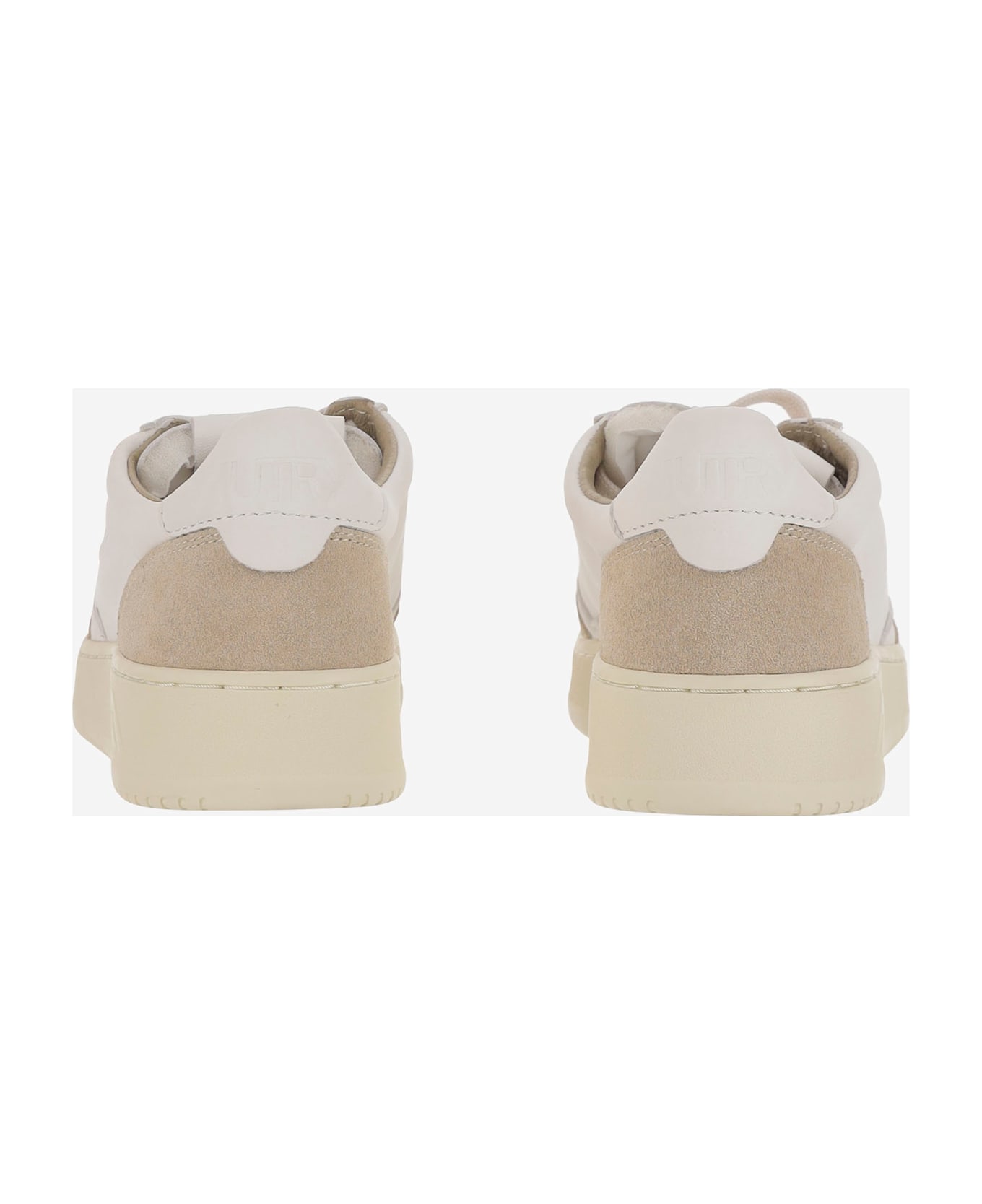 Autry Medalist Low Sneakers - Beige