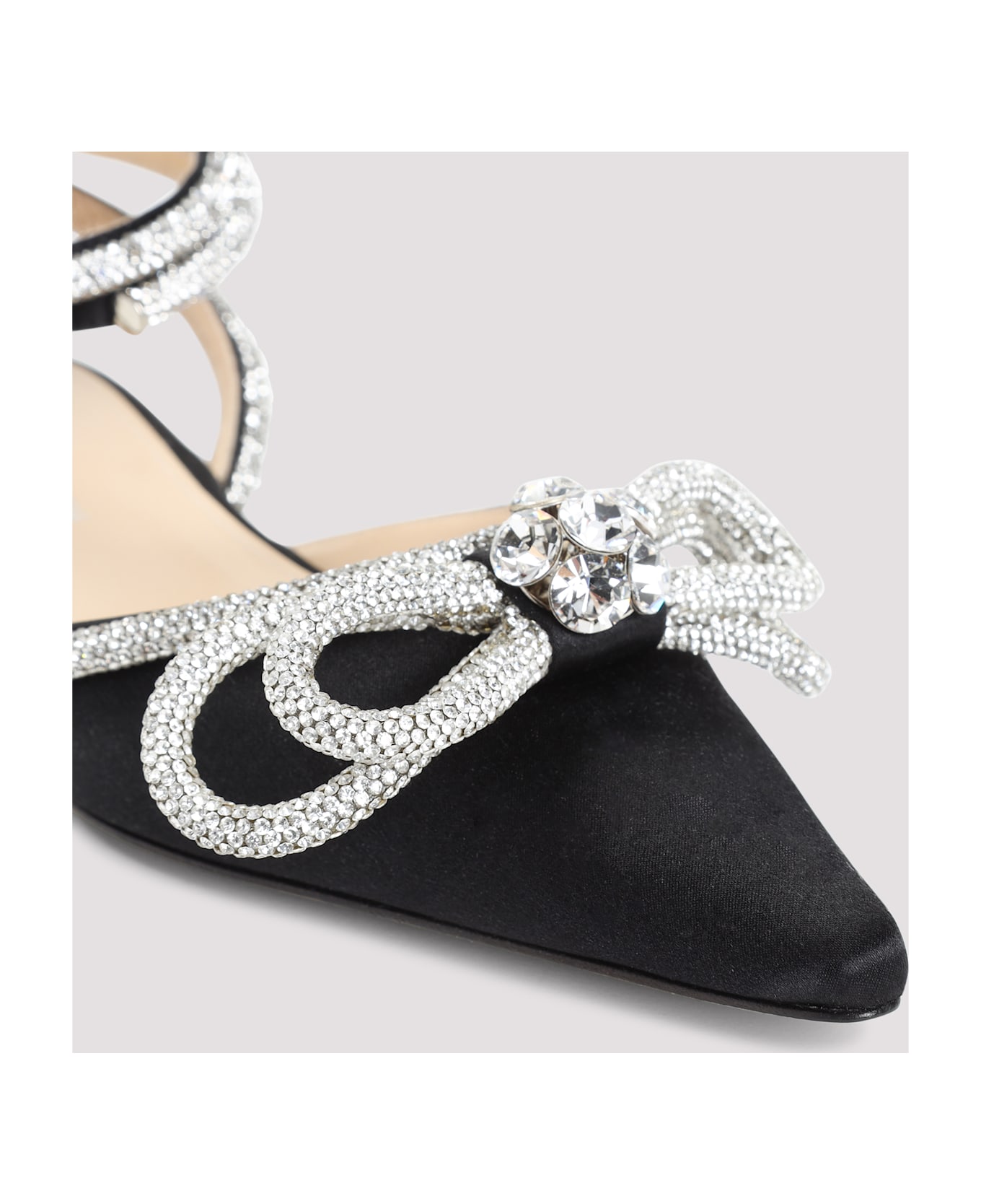 Mach 
Mach Double Bow Ballerinas - Black