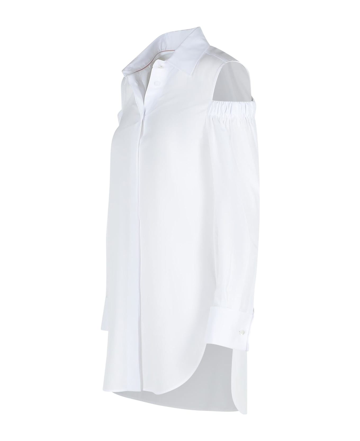 Max Mara 
ragni
 White Cotton Shirt - White