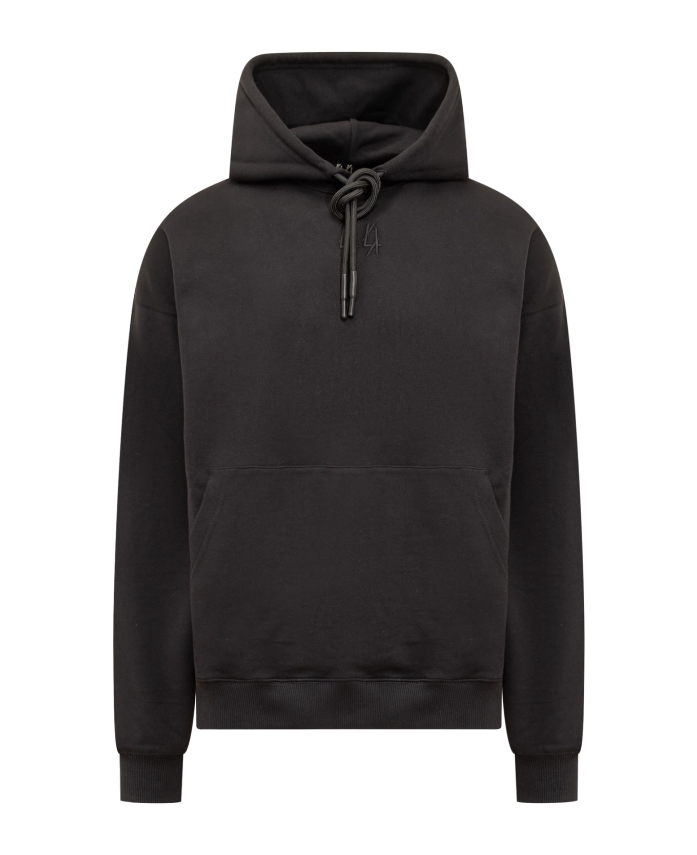 44 Label Group Hoodie With Logo - BLACK