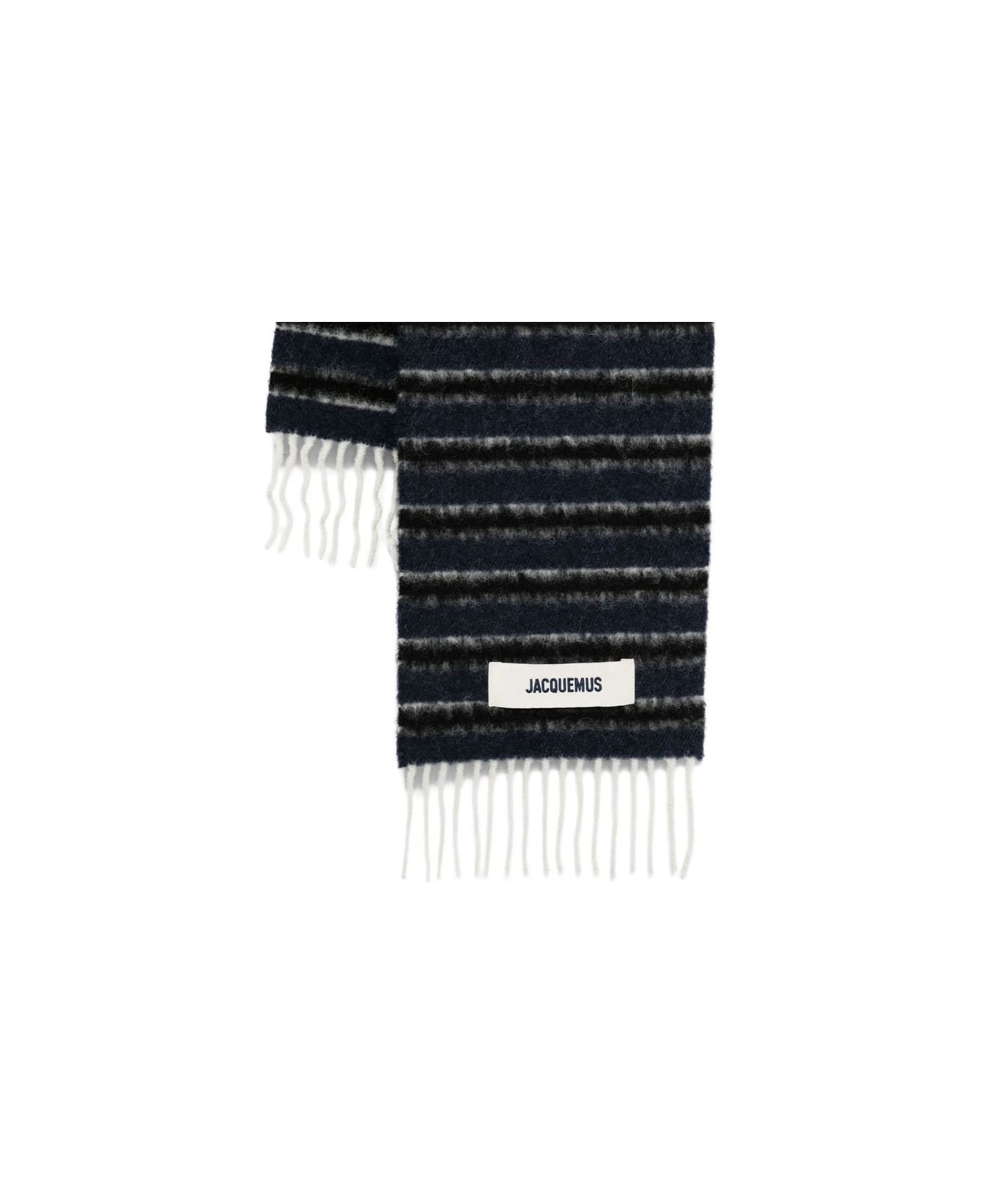 Jacquemus Scarf - BLUE/BLACK