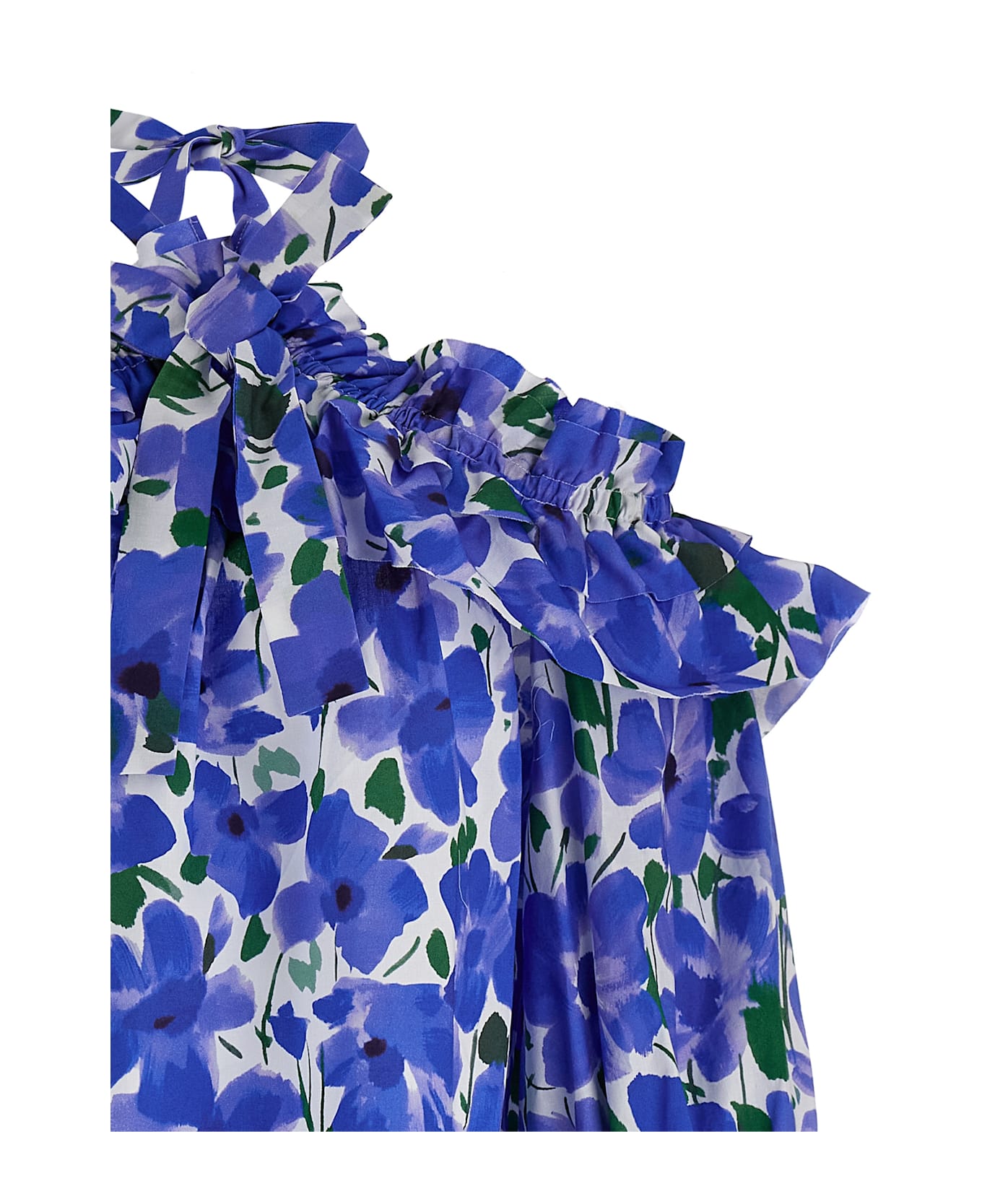 Carolina Herrera Floral Top - Multicolor