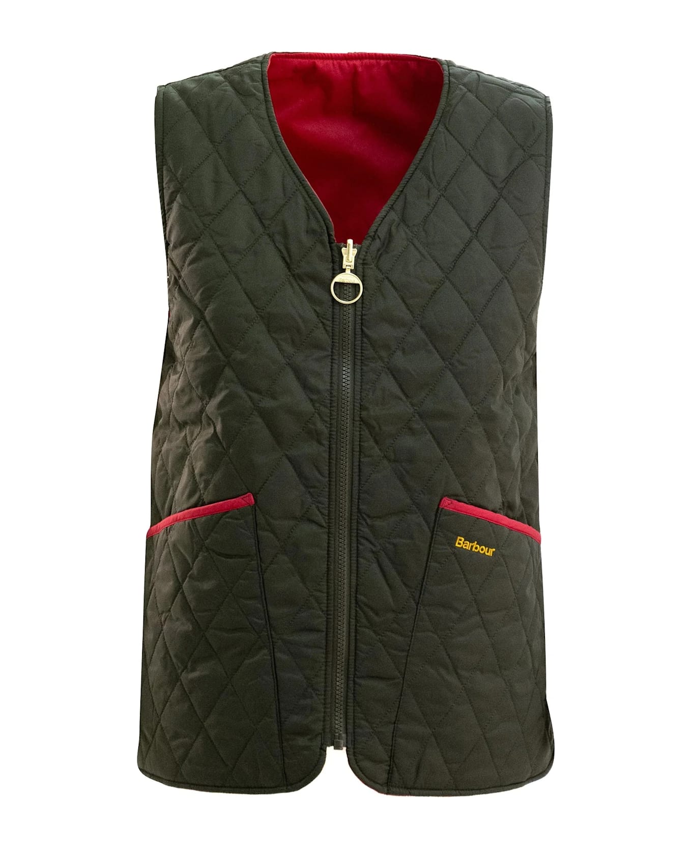 Barbour My Reversible Liner - Sage Zeni Pink