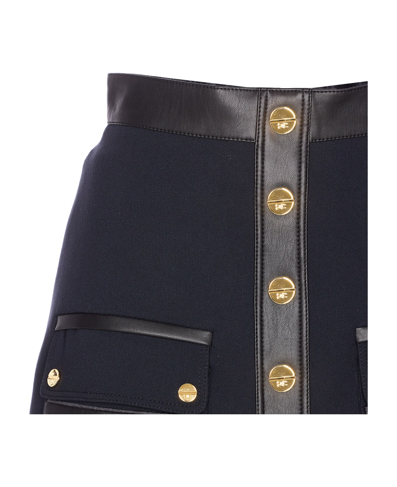 Elisabetta Franchi Mini Skirt - Black