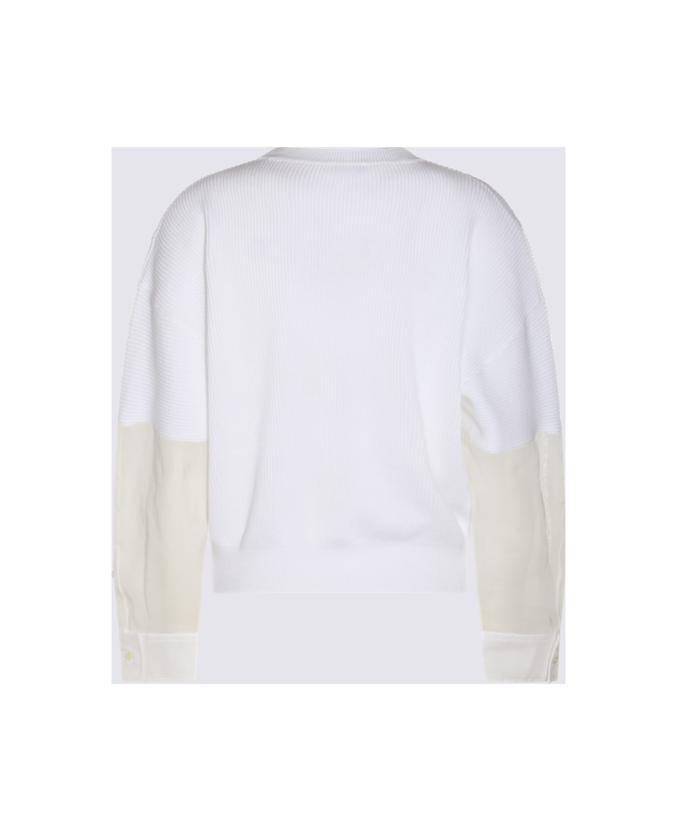 Brunello Cucinelli White Cotton Knitwear - White