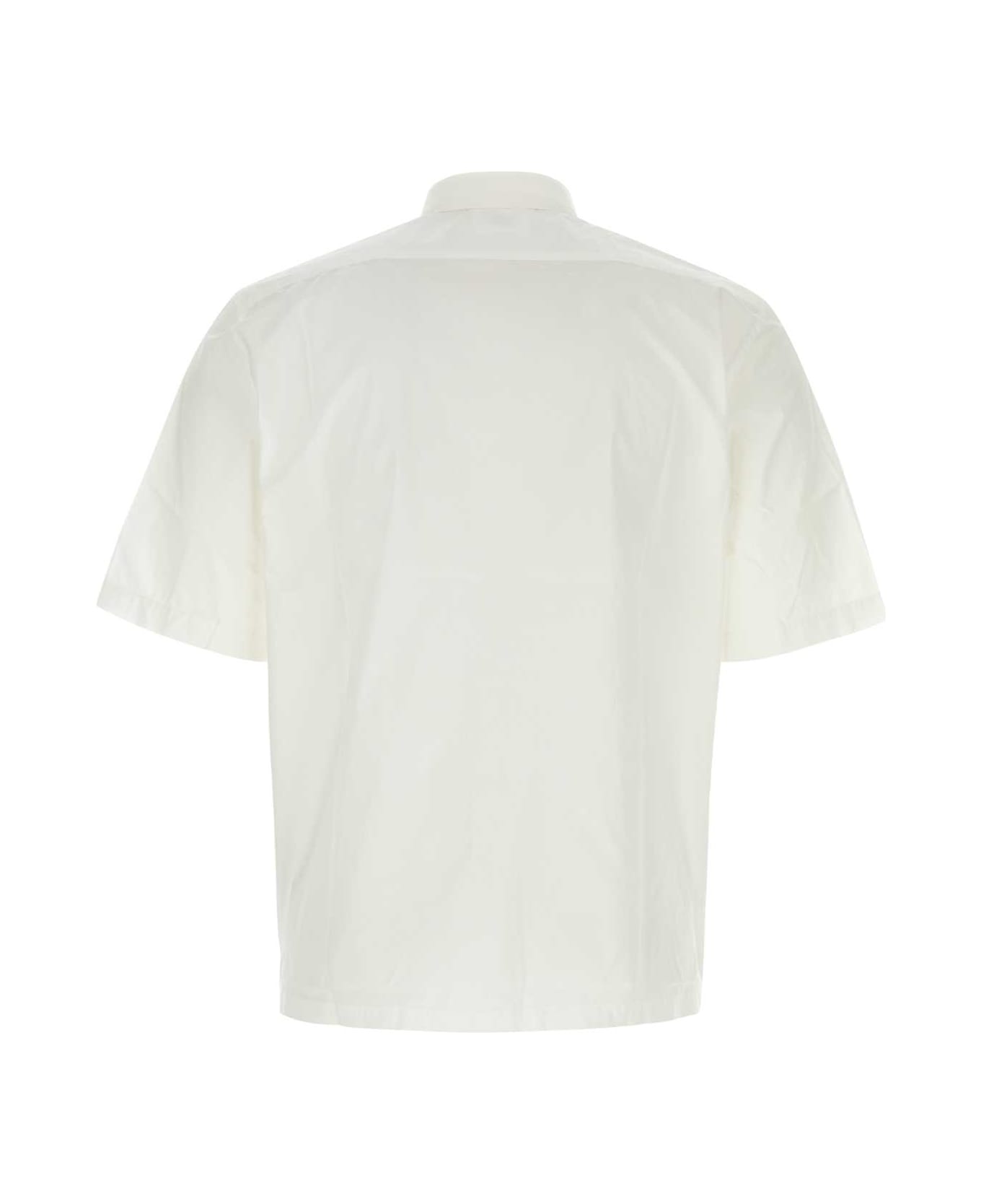 C.P. Company White Cotton Shirt - GAUZEWHITE