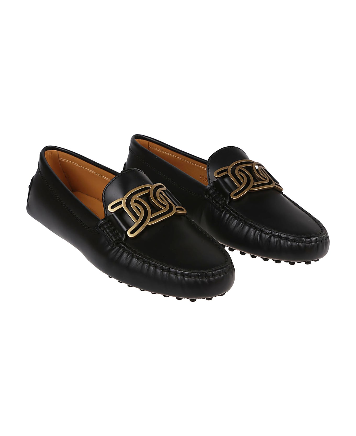 Tod's Chain Rubber Loafers - Nero